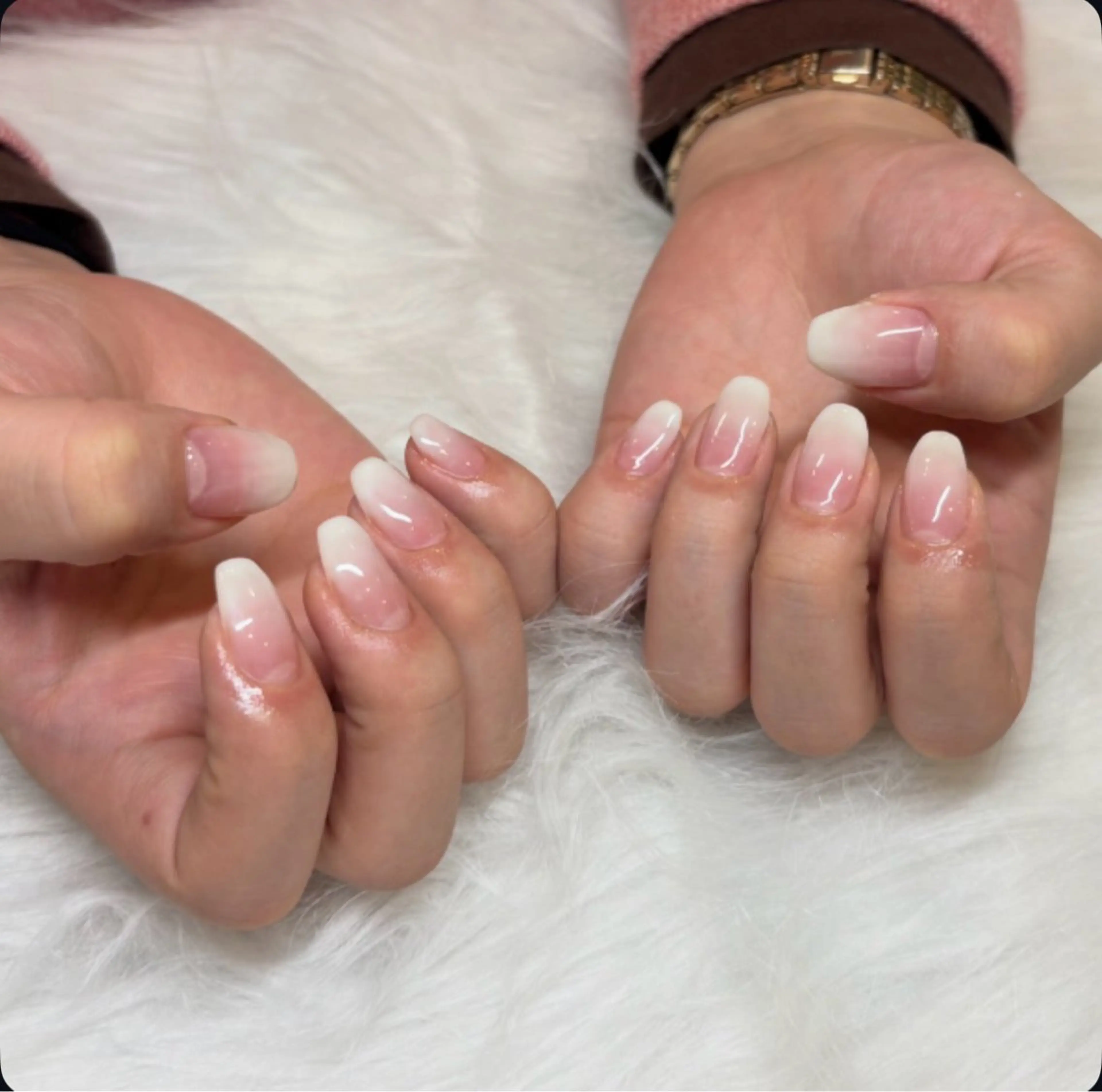 ネイル スクエアネイル ハンドネイル HANA ソブエのネイルデザイン