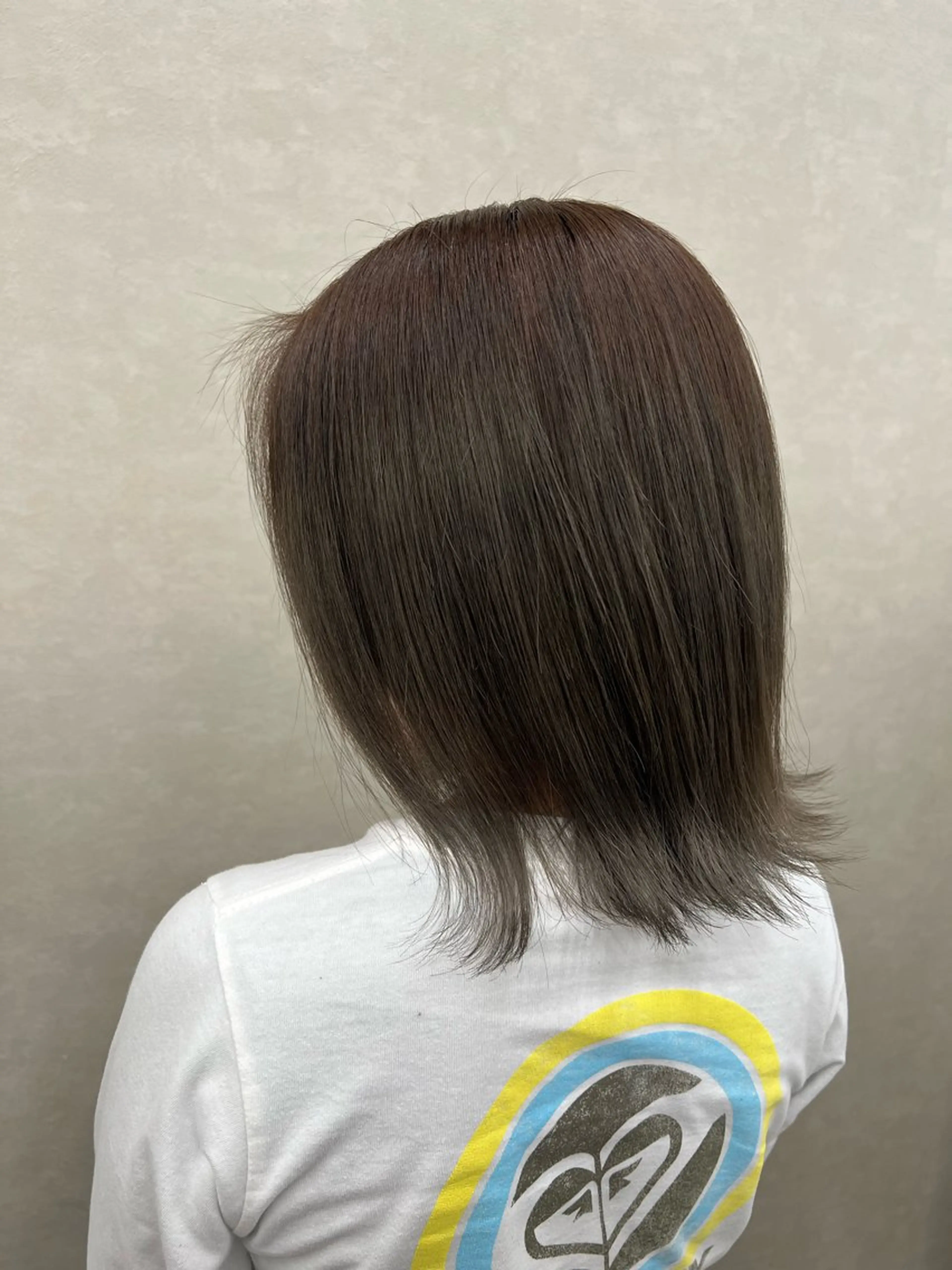 カラー ブリーチ 透明感カラー グレージュ オリーブグレージュ オリーブグレー ヘアカラー 豊田 陽南乃　\北戸田/のヘアスタイル