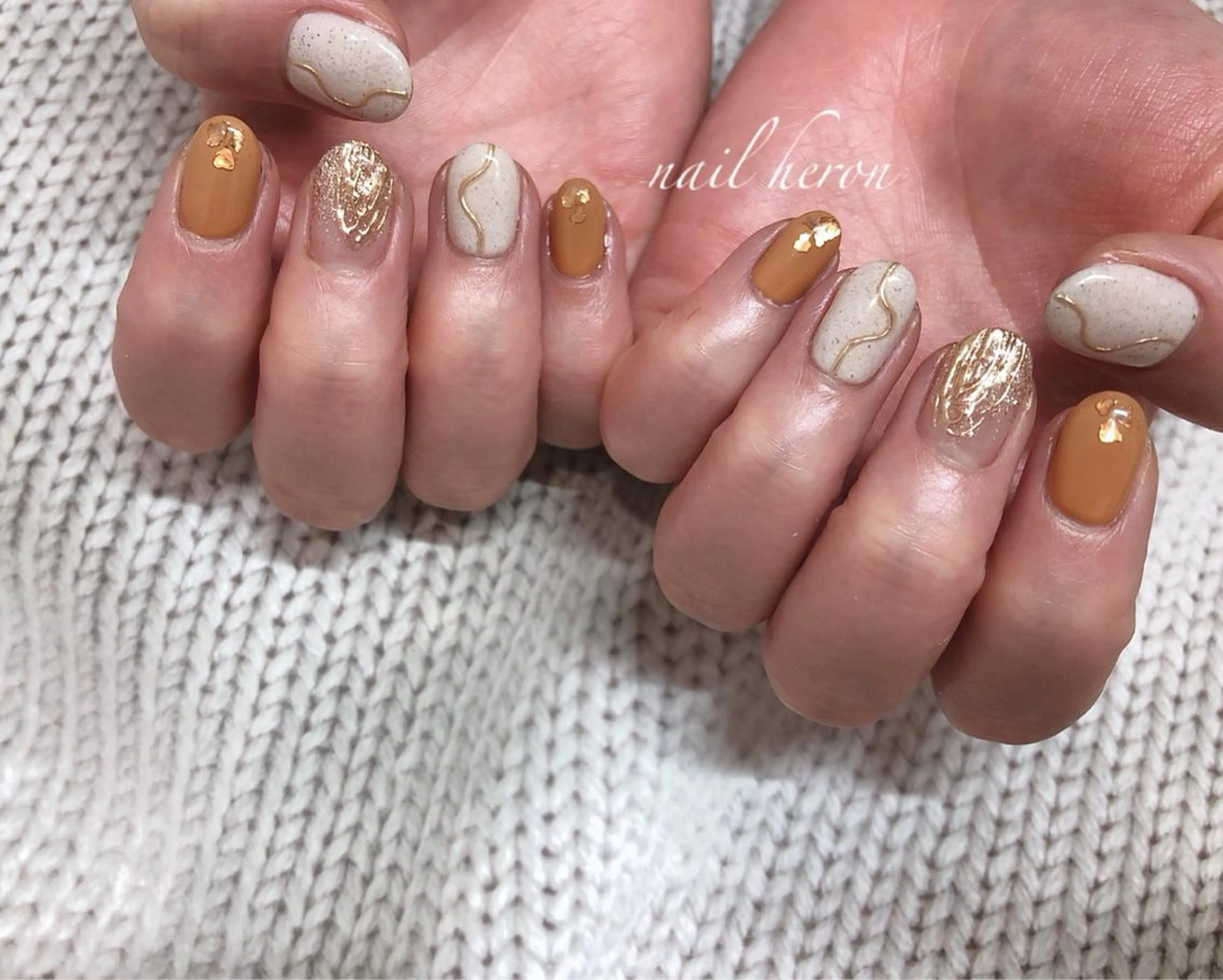 ネイル ハンドネイル nail heron所属・saki_ nail heronのネイルデザイン