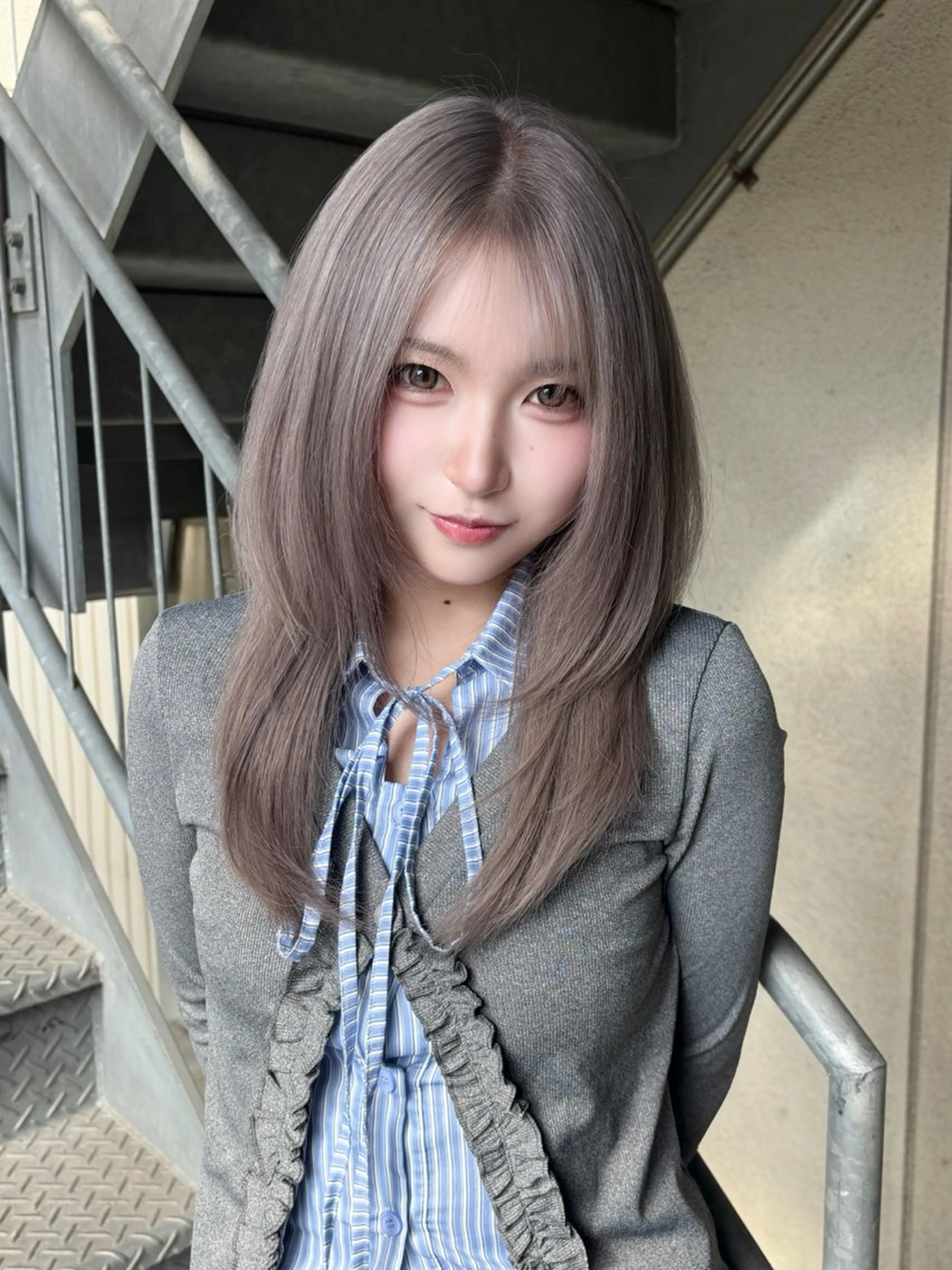 ロング カラー ヘアカラー トリートメント 名古屋/栄/ カラー/はるなのヘアスタイル