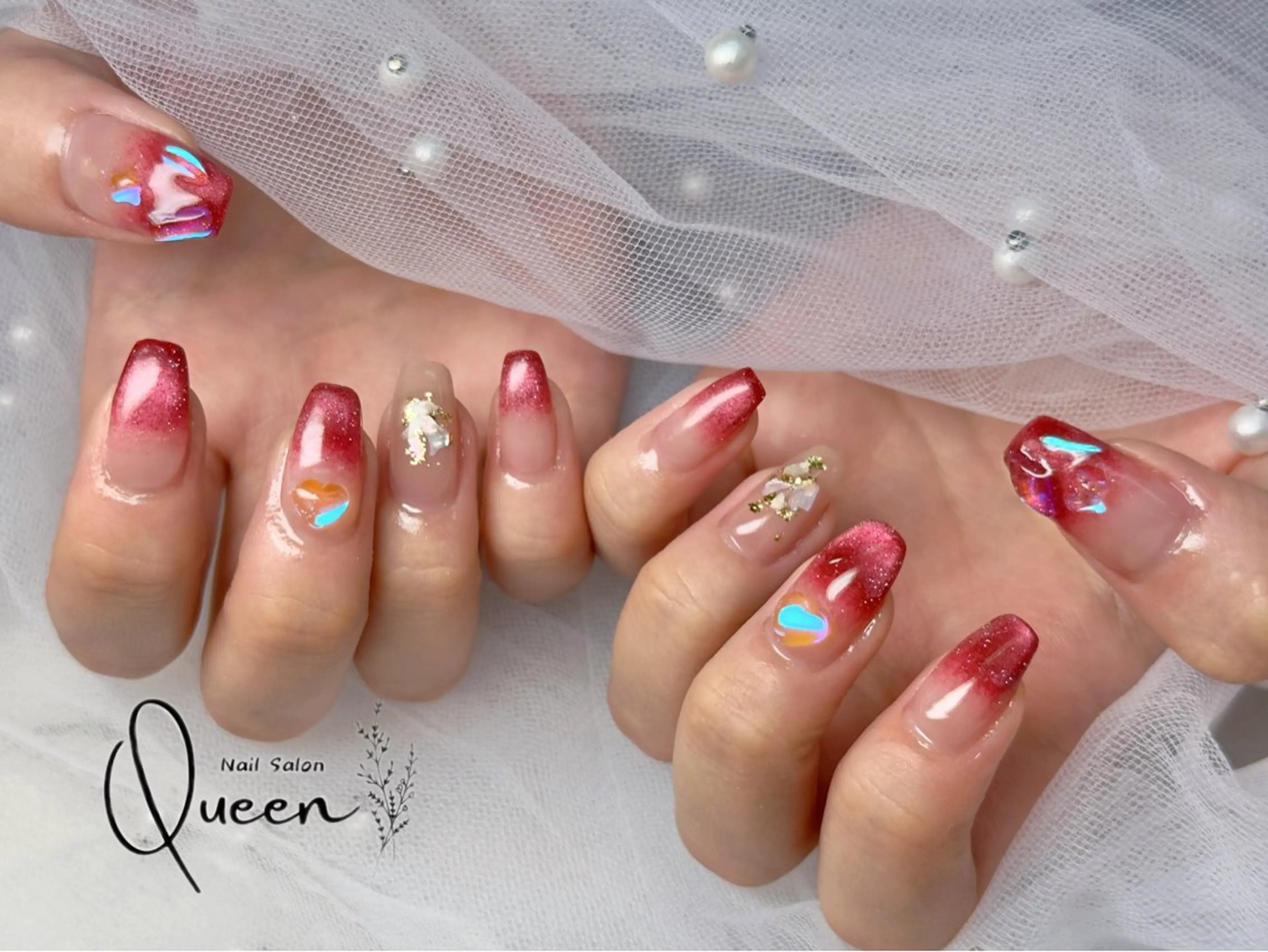 ネイル Queennail 北堀江AYAのネイルデザイン