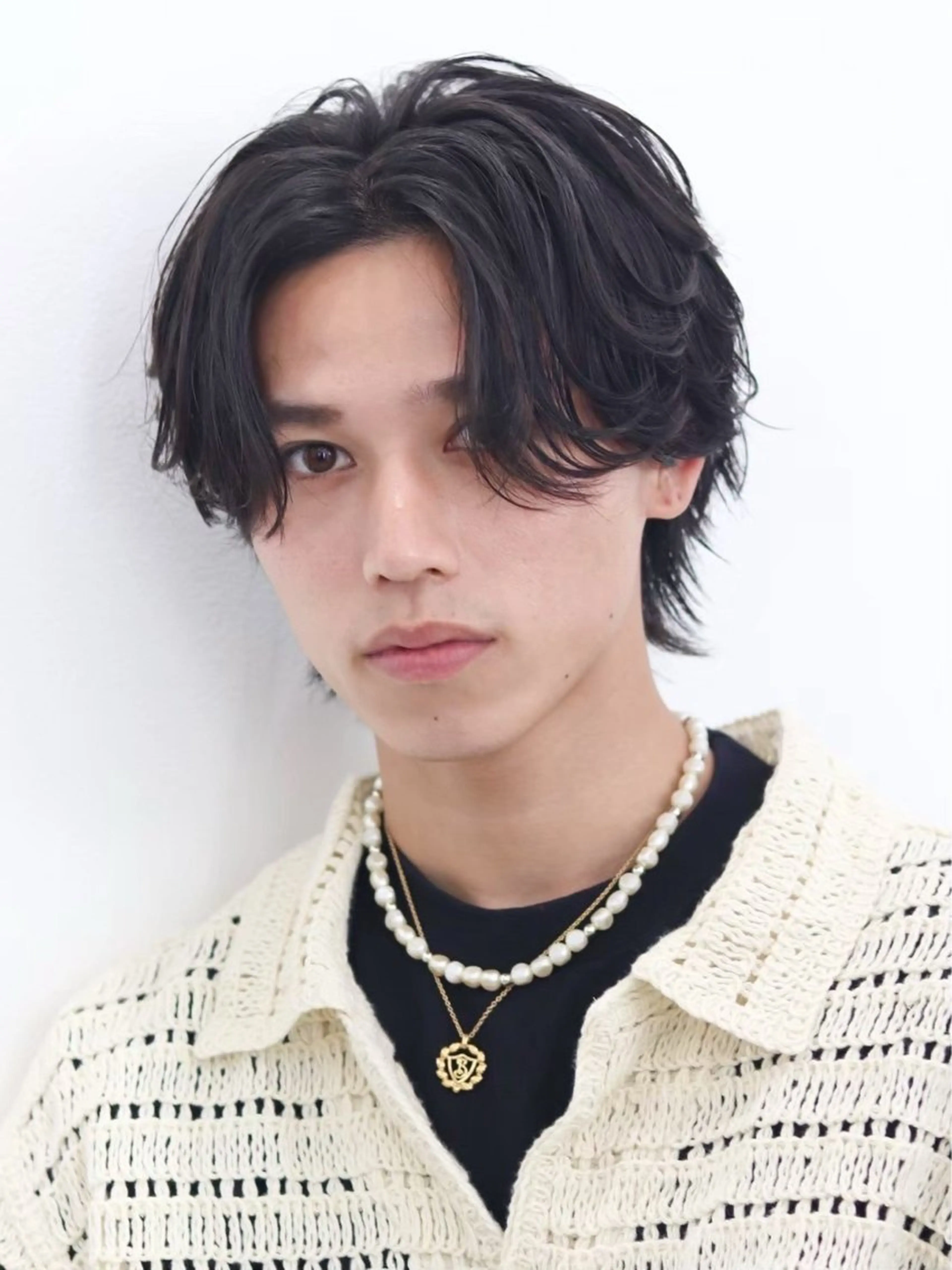 ミディアム パーマ メンズ 隼翔 / 雰囲気ヘア ✳︎のヘアスタイル