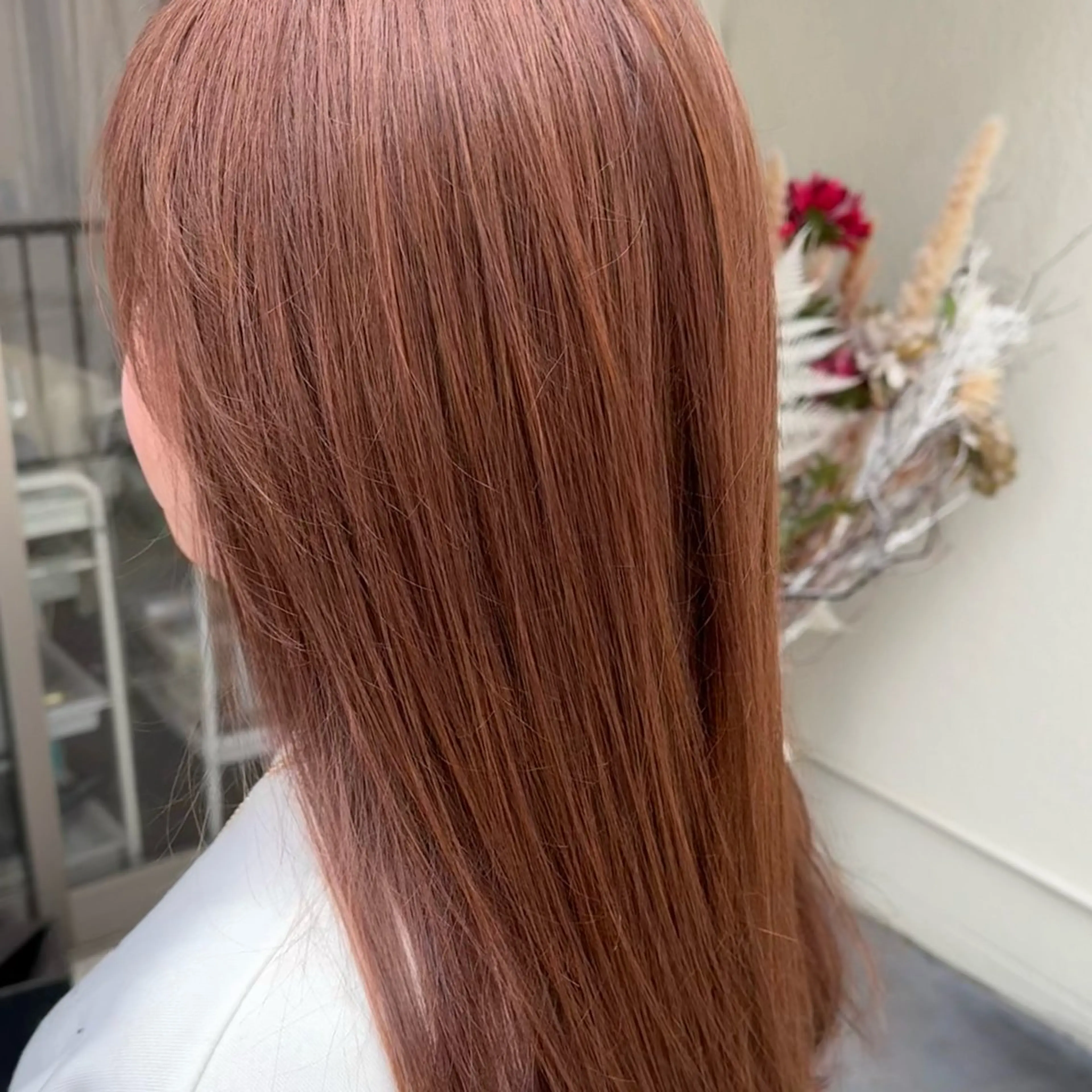 ロング カラー 小松 瑞季のヘアスタイル