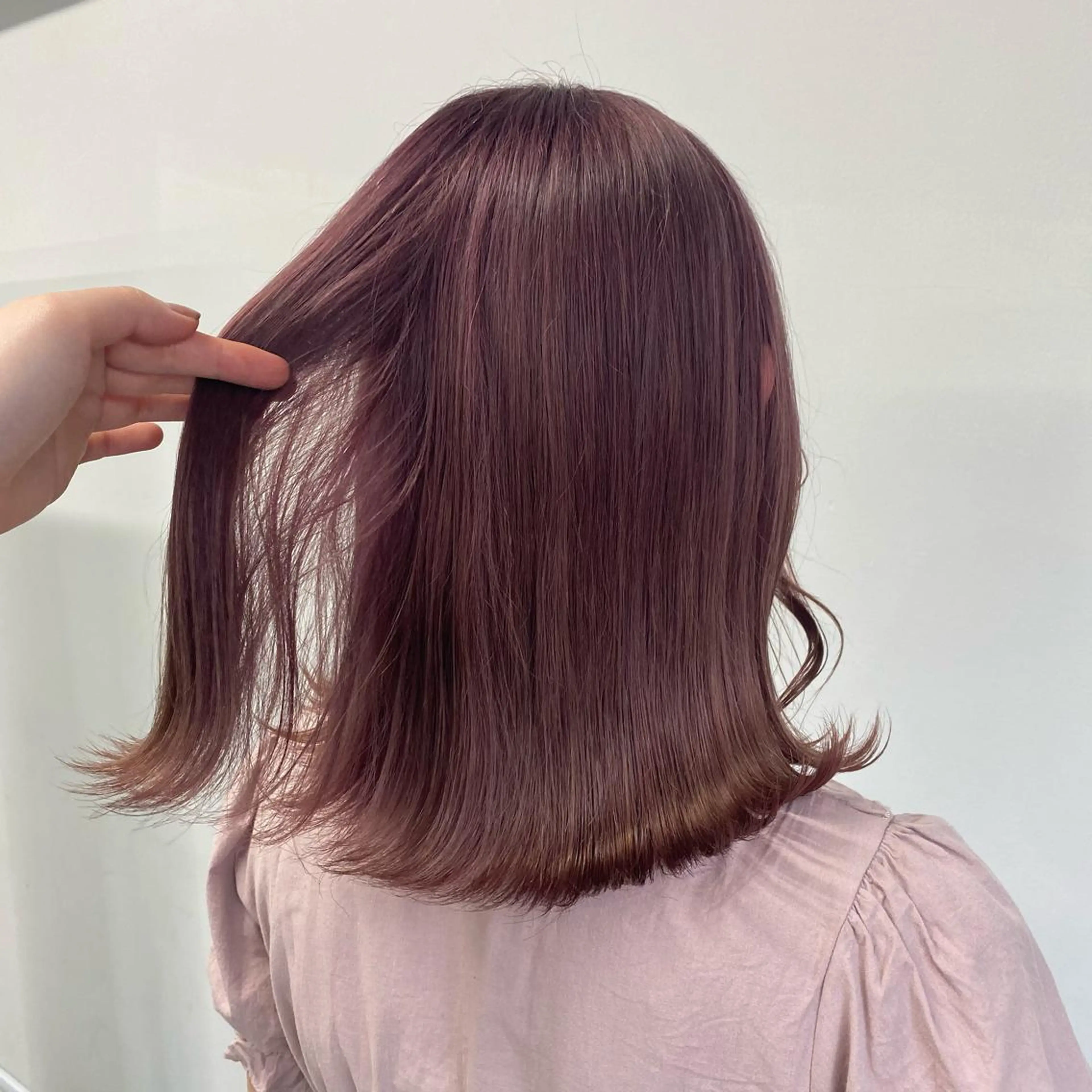 ミディアム Lumo所属・💖横浜ブリーチなし 💖MIHOのヘアスタイル