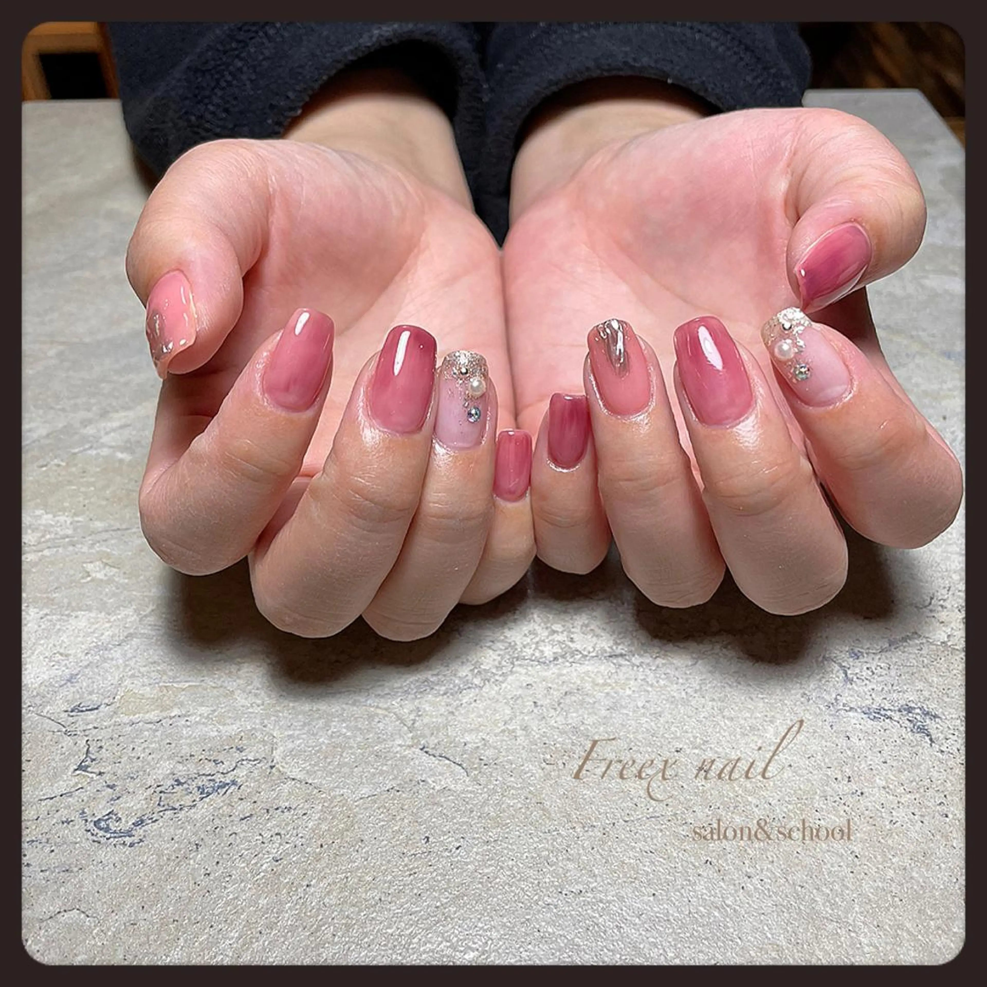 ネイル 春ネイル freex nail /ニュアンス/個性派のネイルデザイン