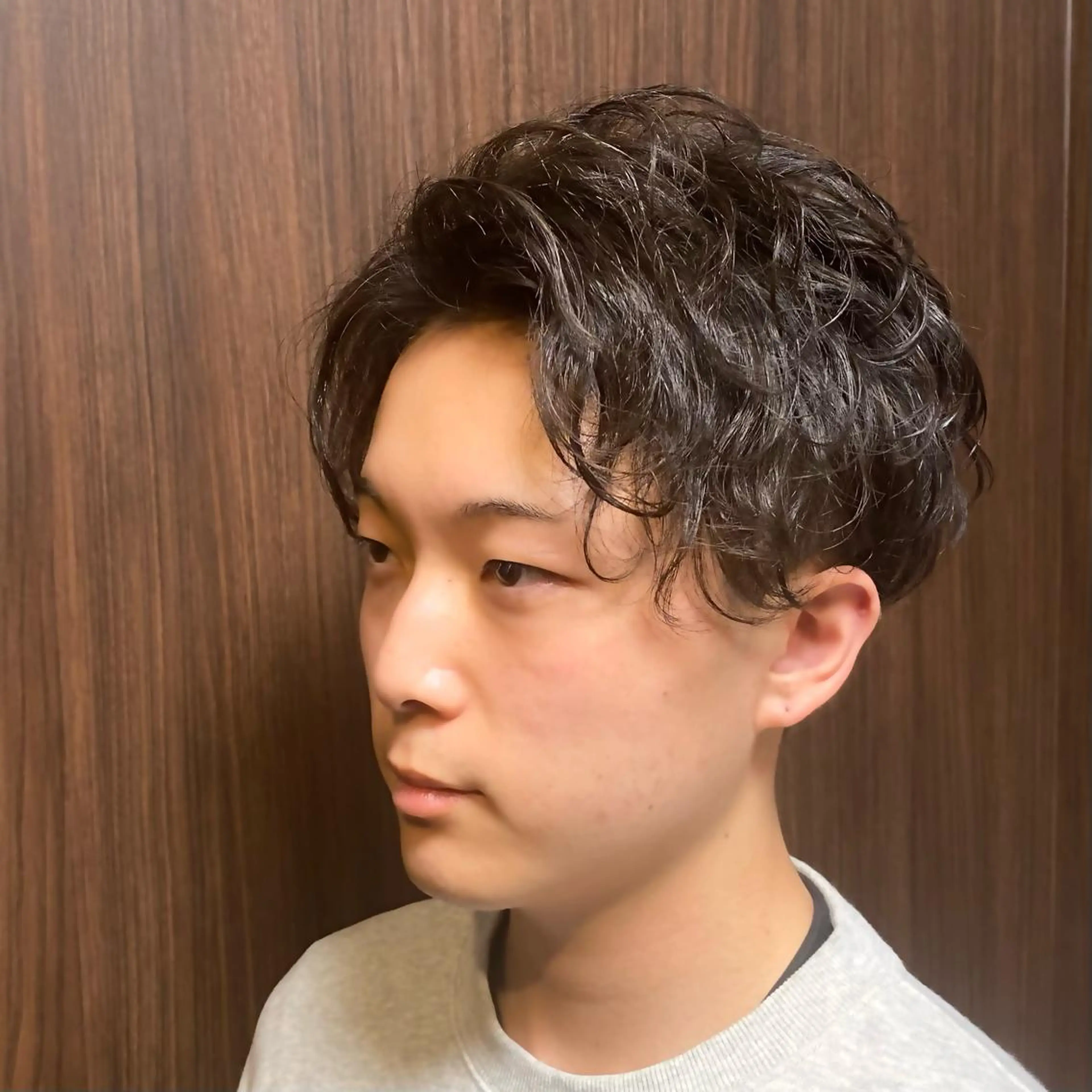 ショート メンズ マッシュ メンズパーマ 刈り上げ BARBER CLASSICSのヘアスタイル