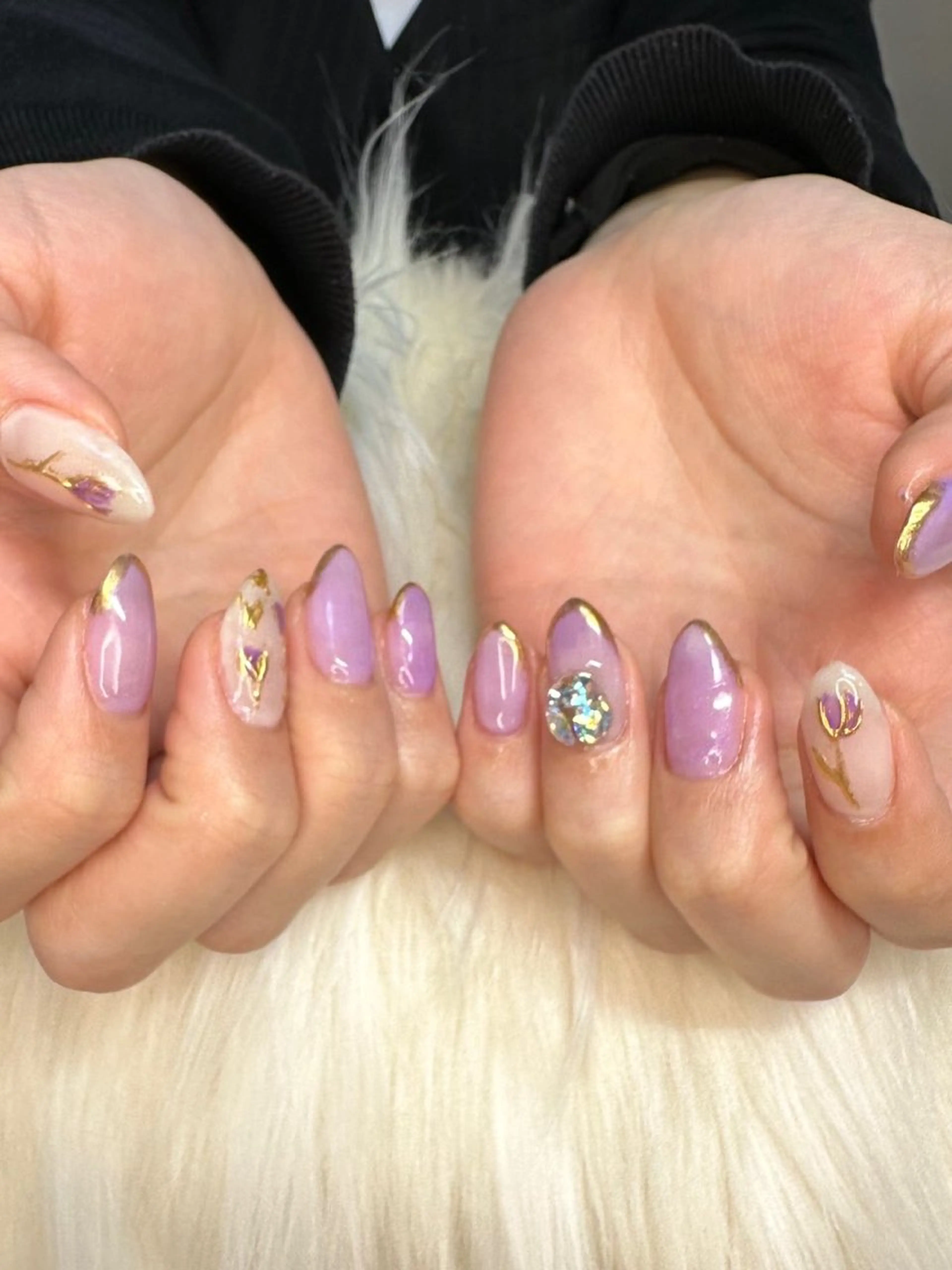 ネイル ハンドネイル VIOLA .nailのネイルデザイン