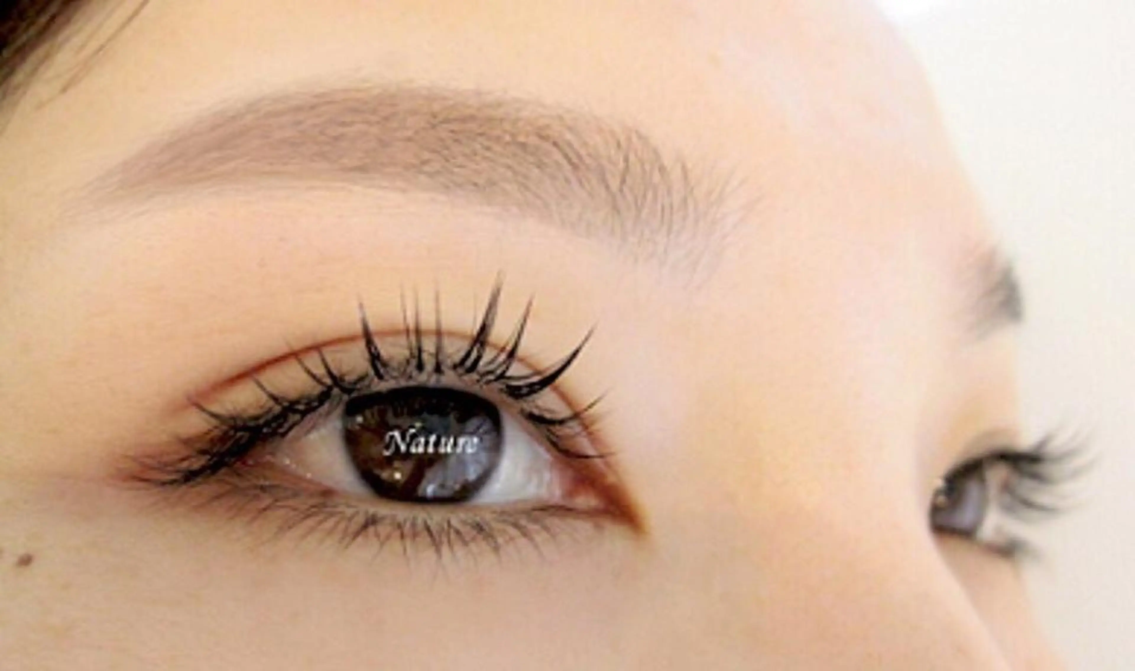 本日ご来店限定フラットラッシュ100本(オフ¥500) ※練習モデルさんの為お直しは出来かねます事ご了承下さいの写真