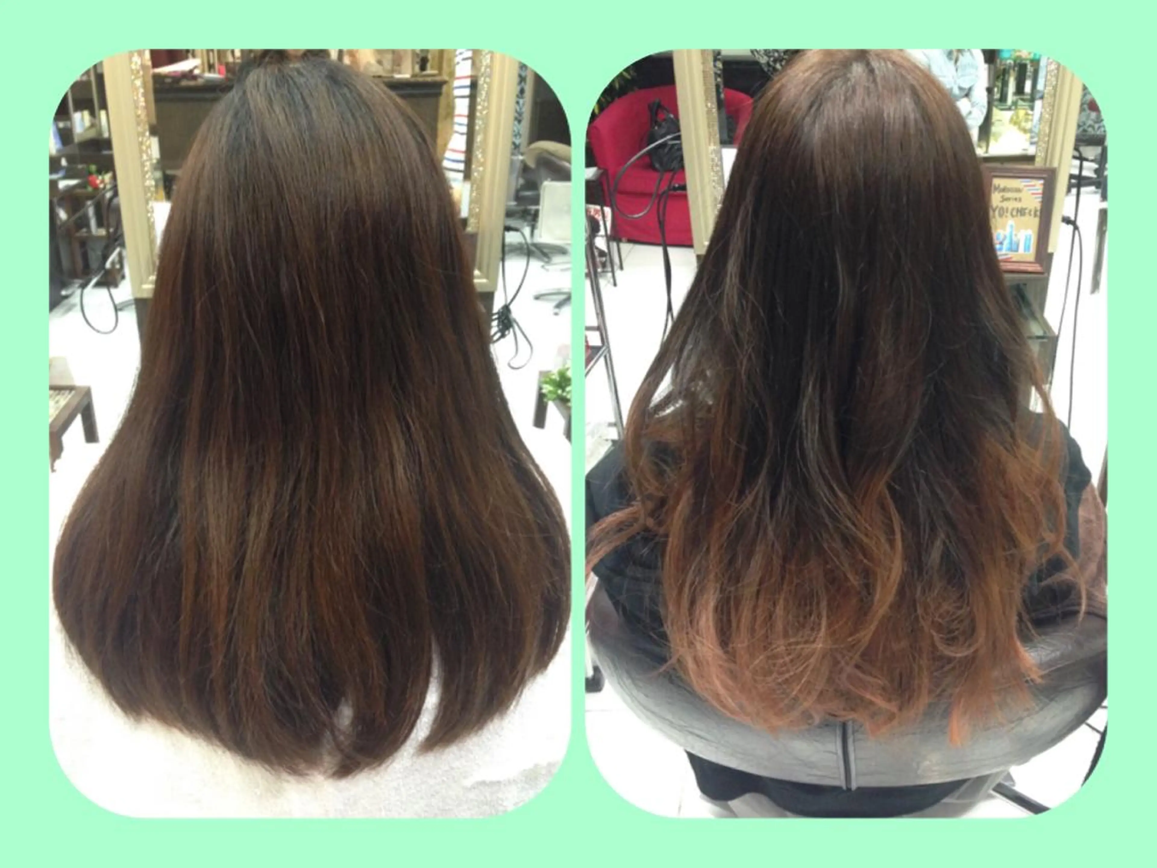 ミディアム セミロング ロング カラー パーマ ヘアアレンジ boutique misakiのヘアスタイル