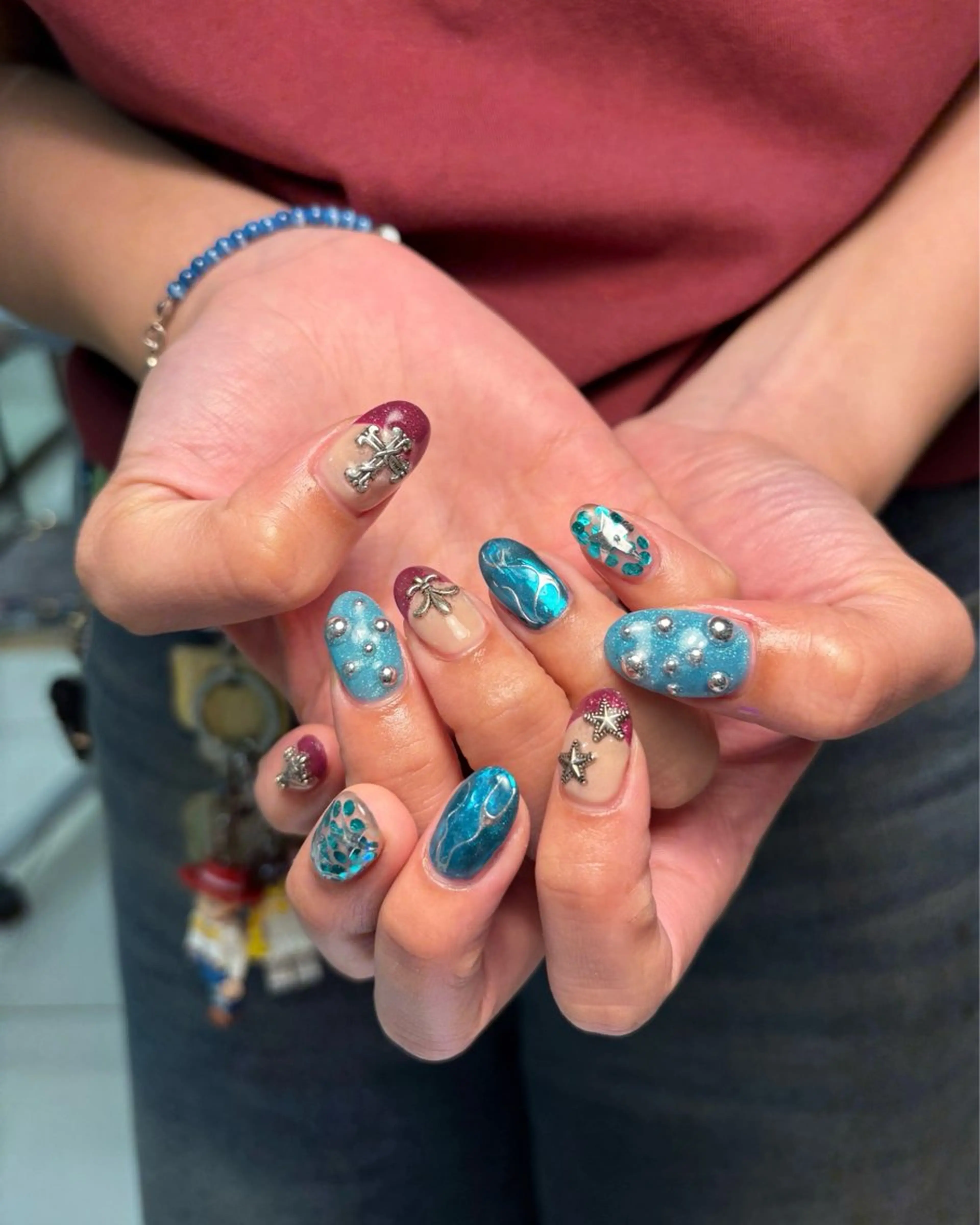 ネイル ハンドネイル ヘアアレンジ /ネイル/美波のヘアスタイル