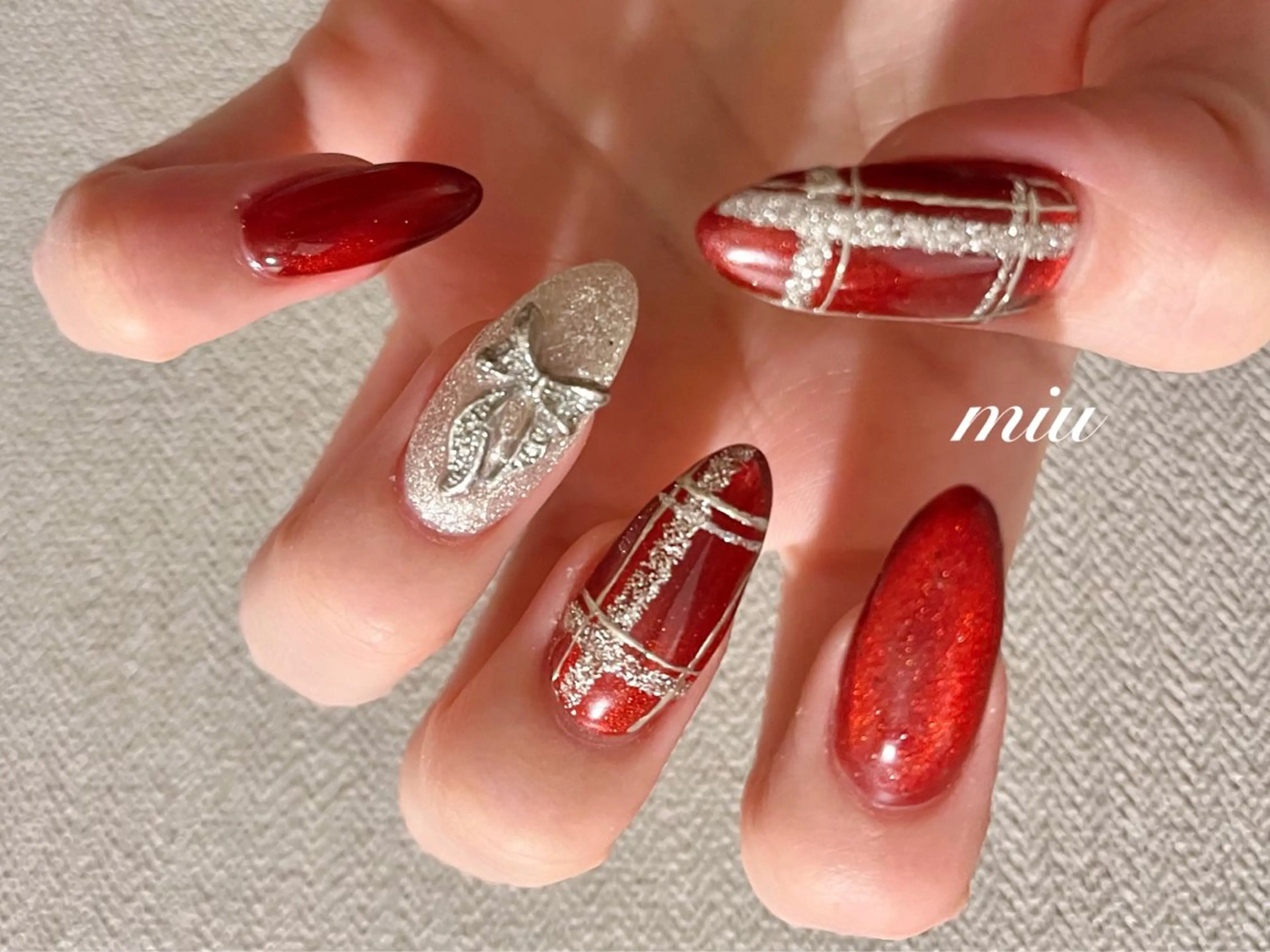 ネイル ハンドネイル miu nail 🐾mihoのネイルデザイン
