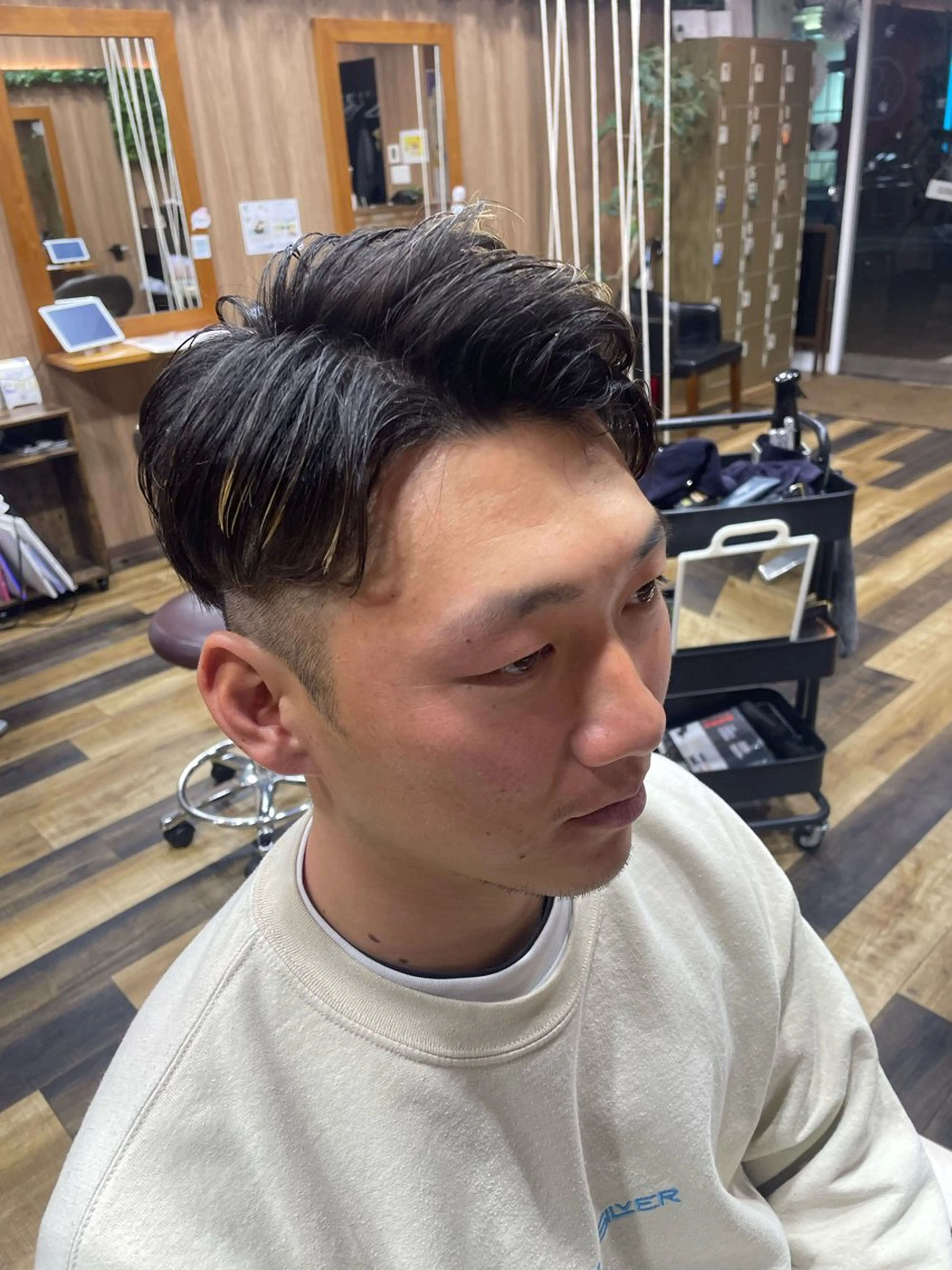 ショート メンズ カット 山際勇策 /岐阜美容師のヘアスタイル