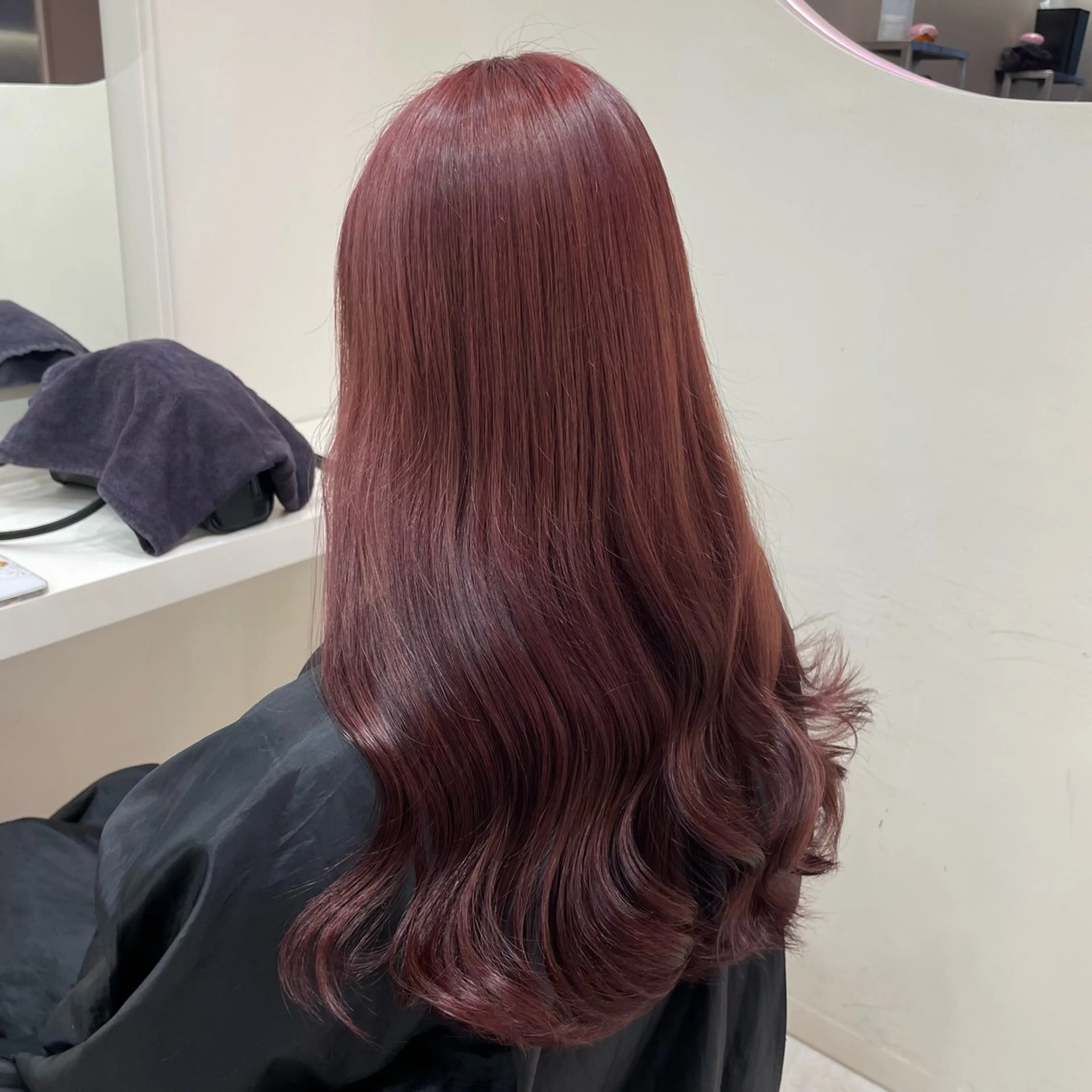 カラー 🍒暖色カラー🍒 YUUNAのヘアスタイル