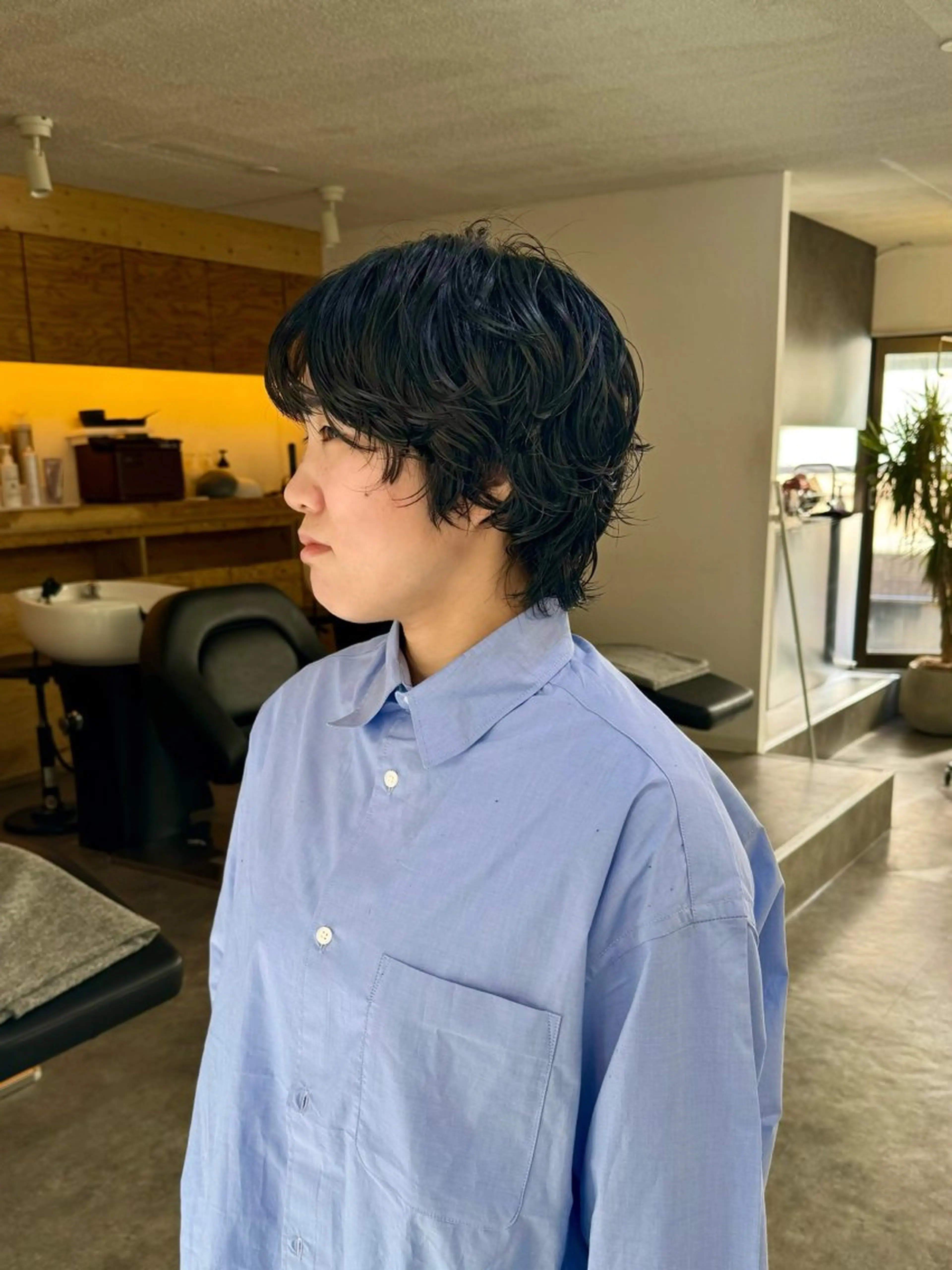 ショート パーマ ニュアンスパーマ Seeknext // Rukaのヘアスタイル