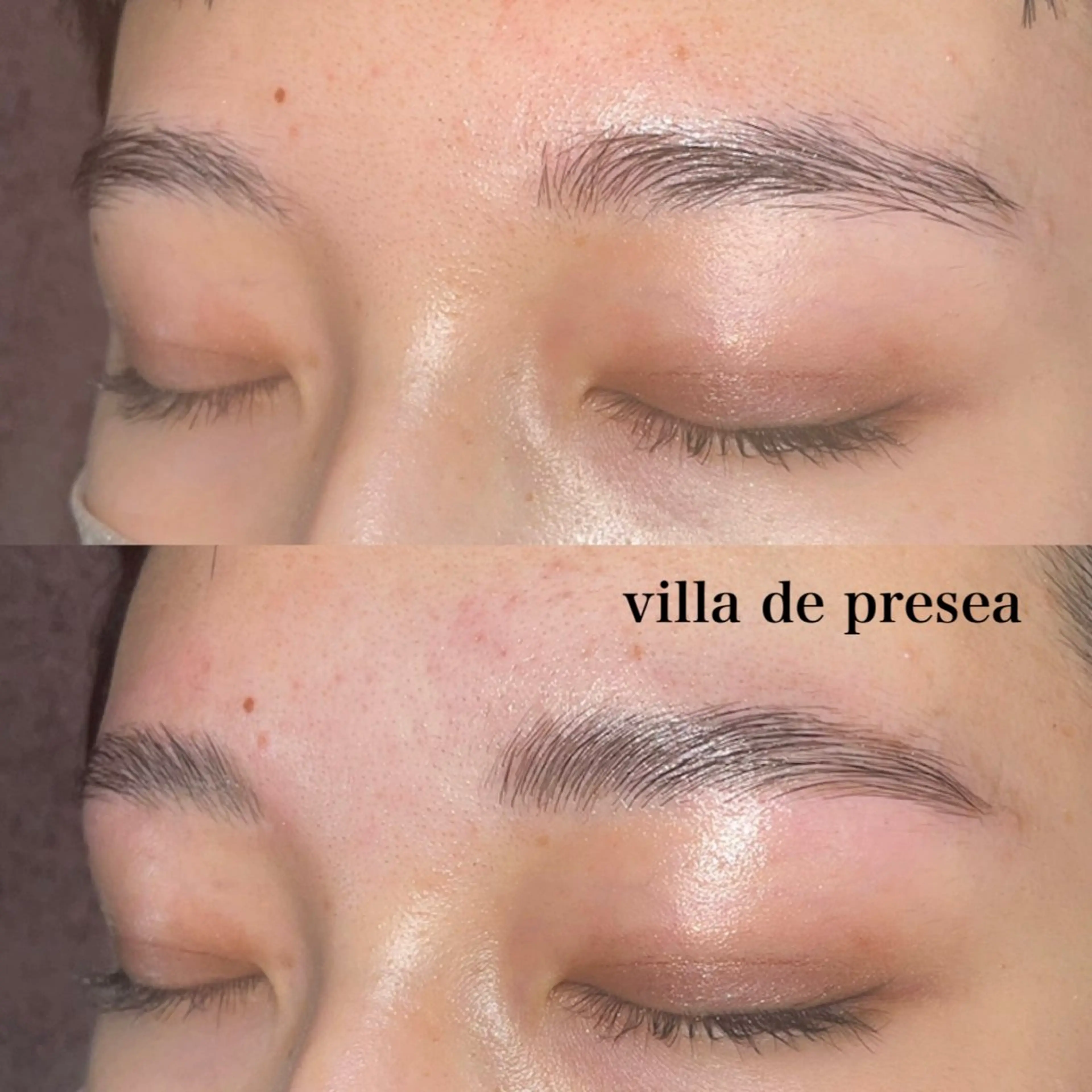 アイブロウ ハリウッドブロウリフト 大田 穣菜のマツエク・マツパデザイン