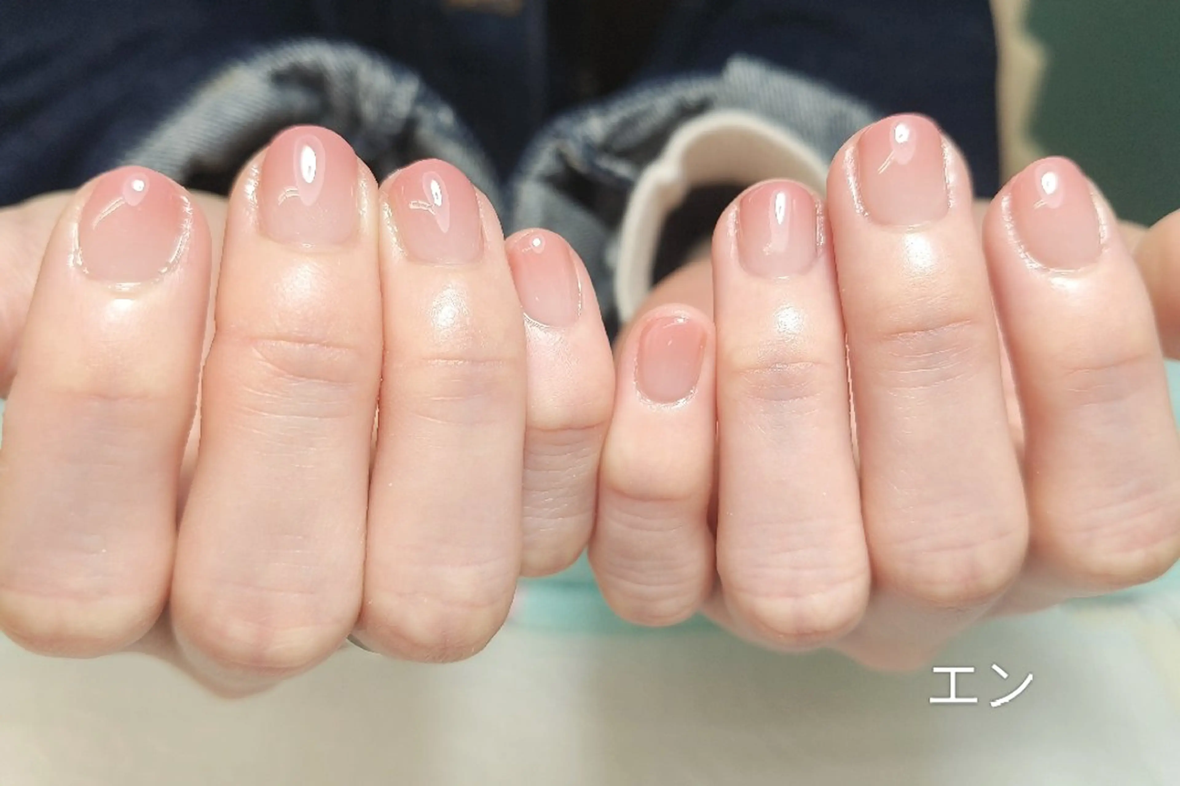 ネイル グラデーション ピンク 春ネイル エ ンのネイルデザイン