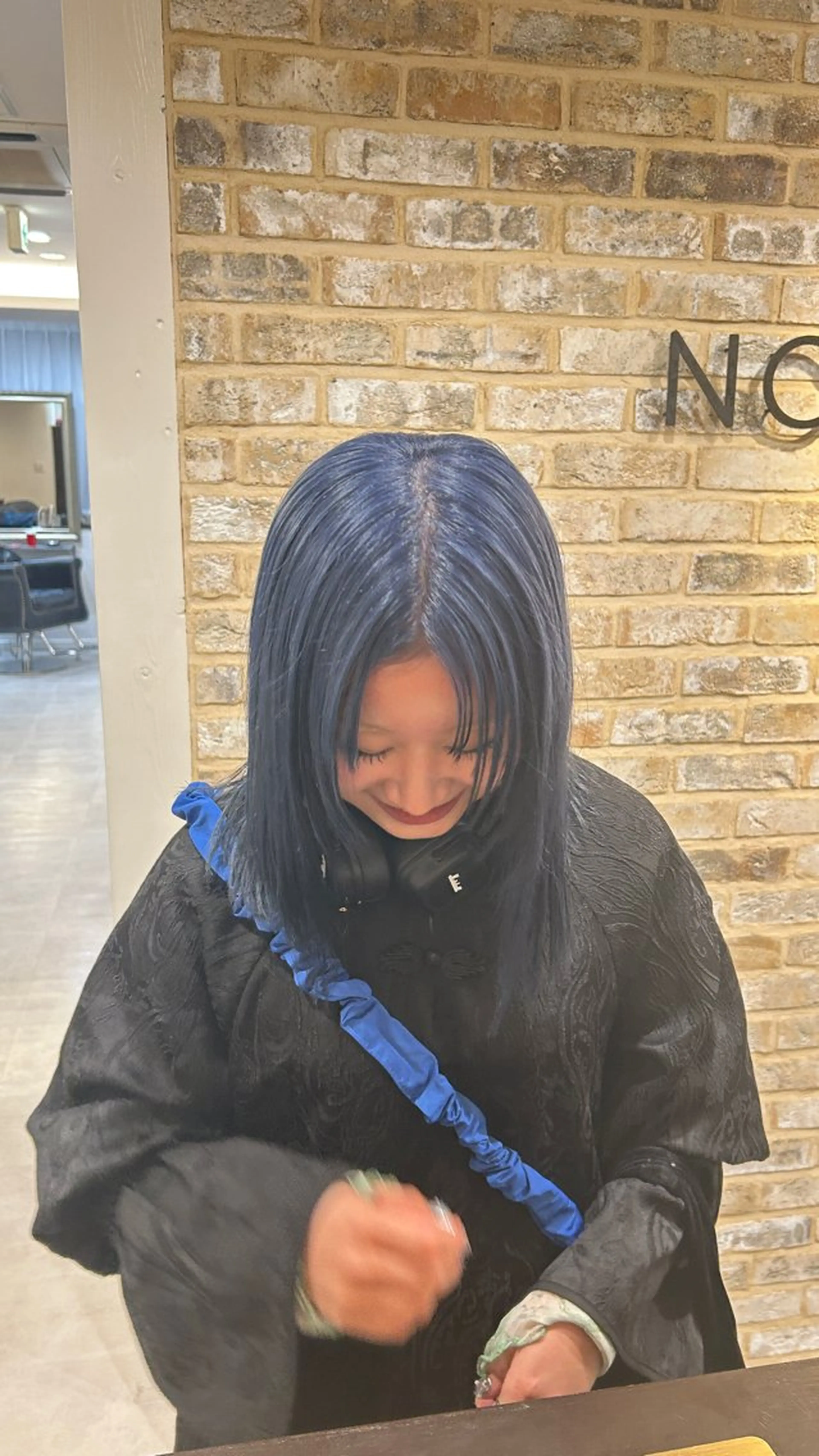 ミディアム カラー ヘアカラー トリートメント ウルフ/レイヤー /suzuhaのヘアスタイル