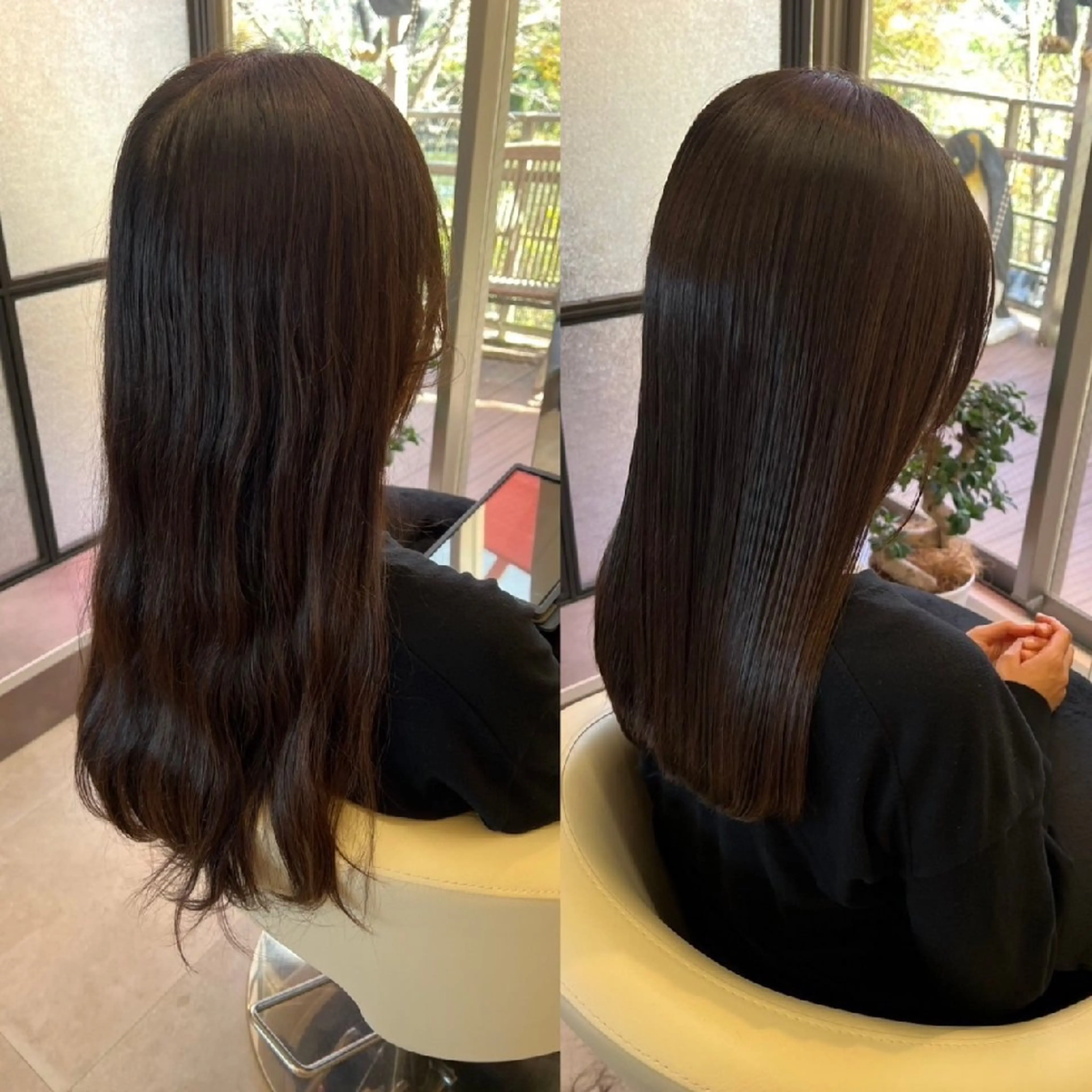 セミロング 髪質改善専門店ar 南森町店のヘアスタイル