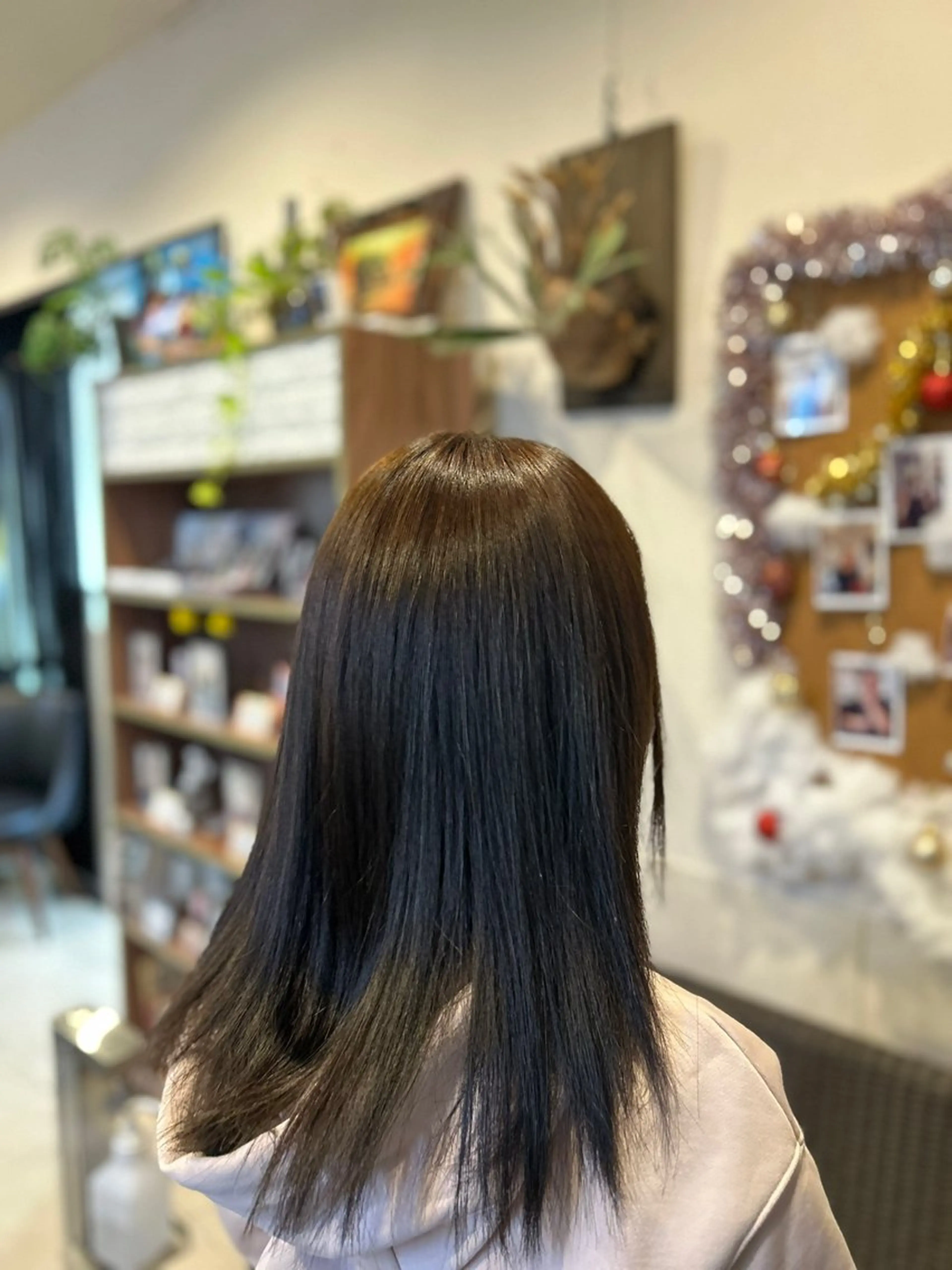 ロング 縮毛矯正 【AMAN】 篠田 蒼のヘアスタイル