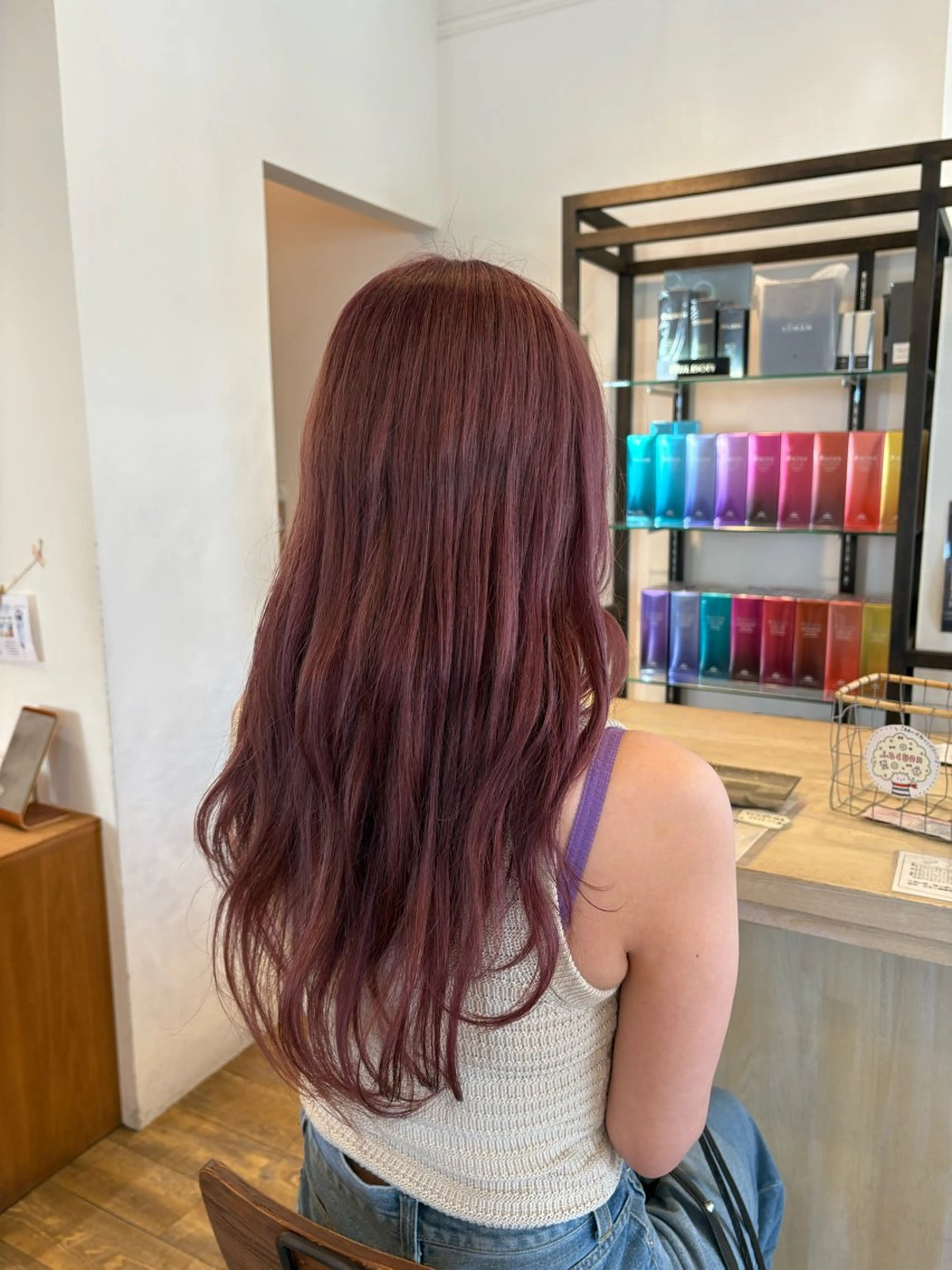 ロング カラー LORAN 寺田のヘアスタイル