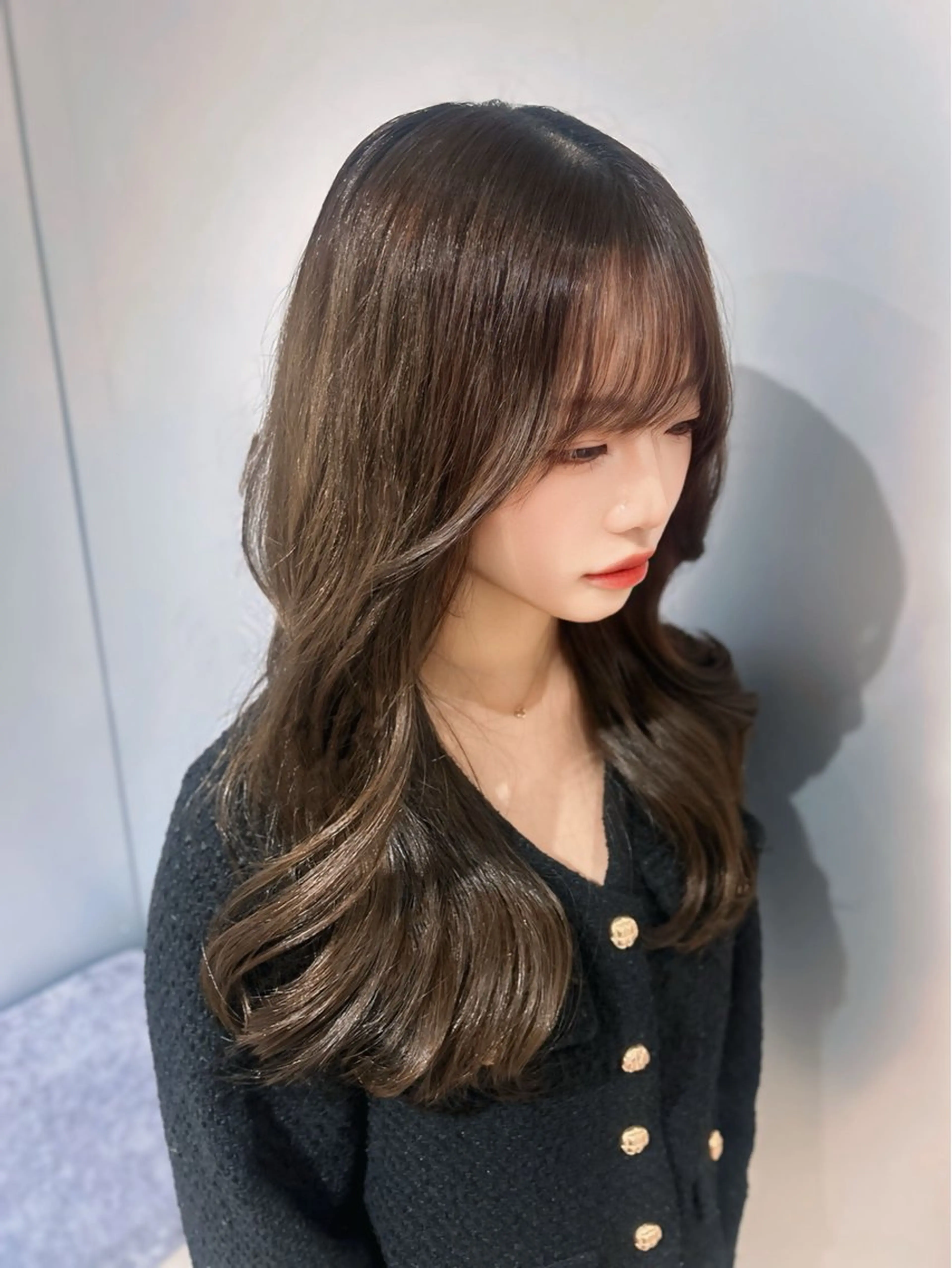 ロング カラー グレージュ 髪質改善 カット ヘアカラー トリートメント 店長✨髪質改善✖️ 透明感カラー／純大のヘアスタイル