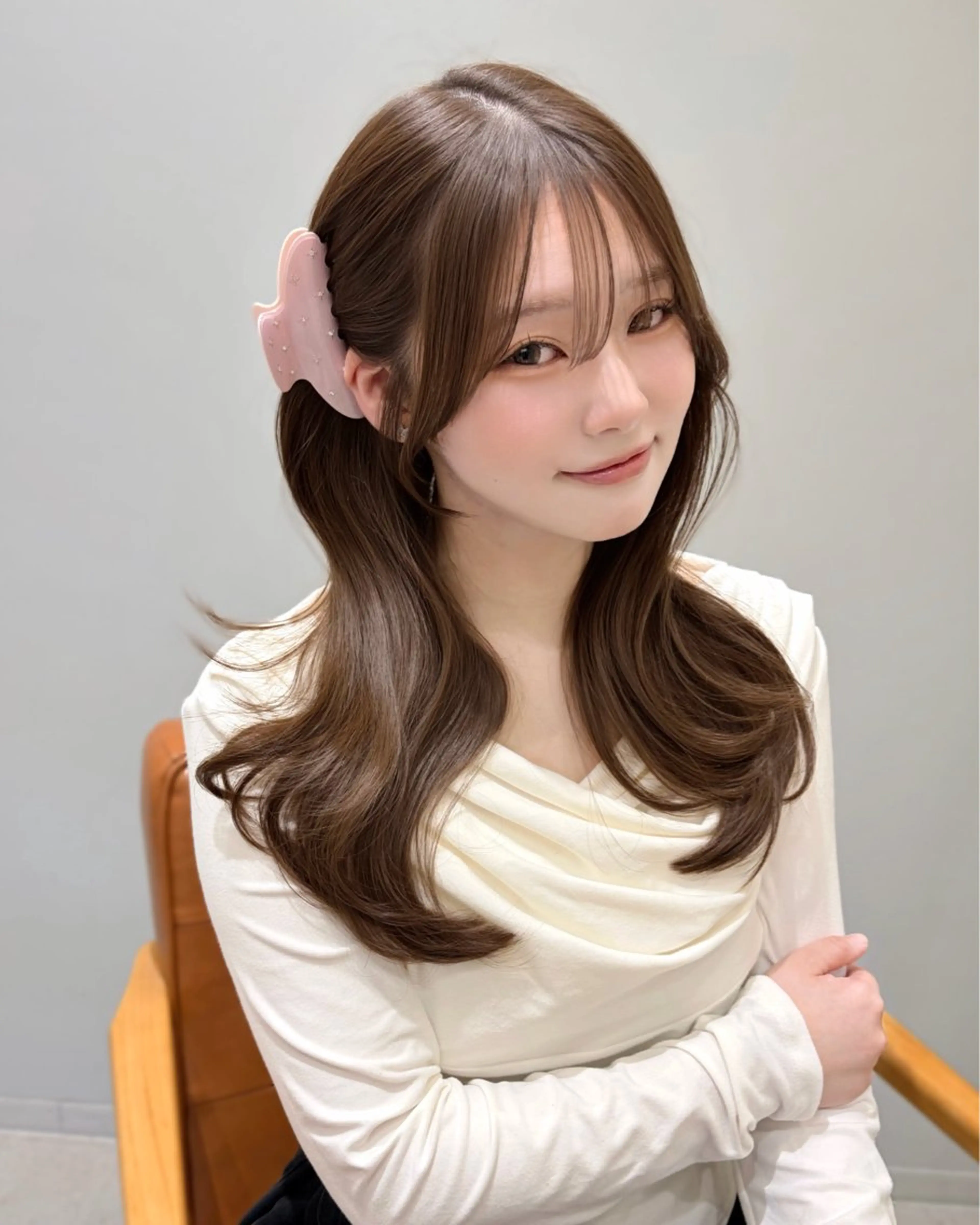 似合わせカット+天使の艶カラーの写真