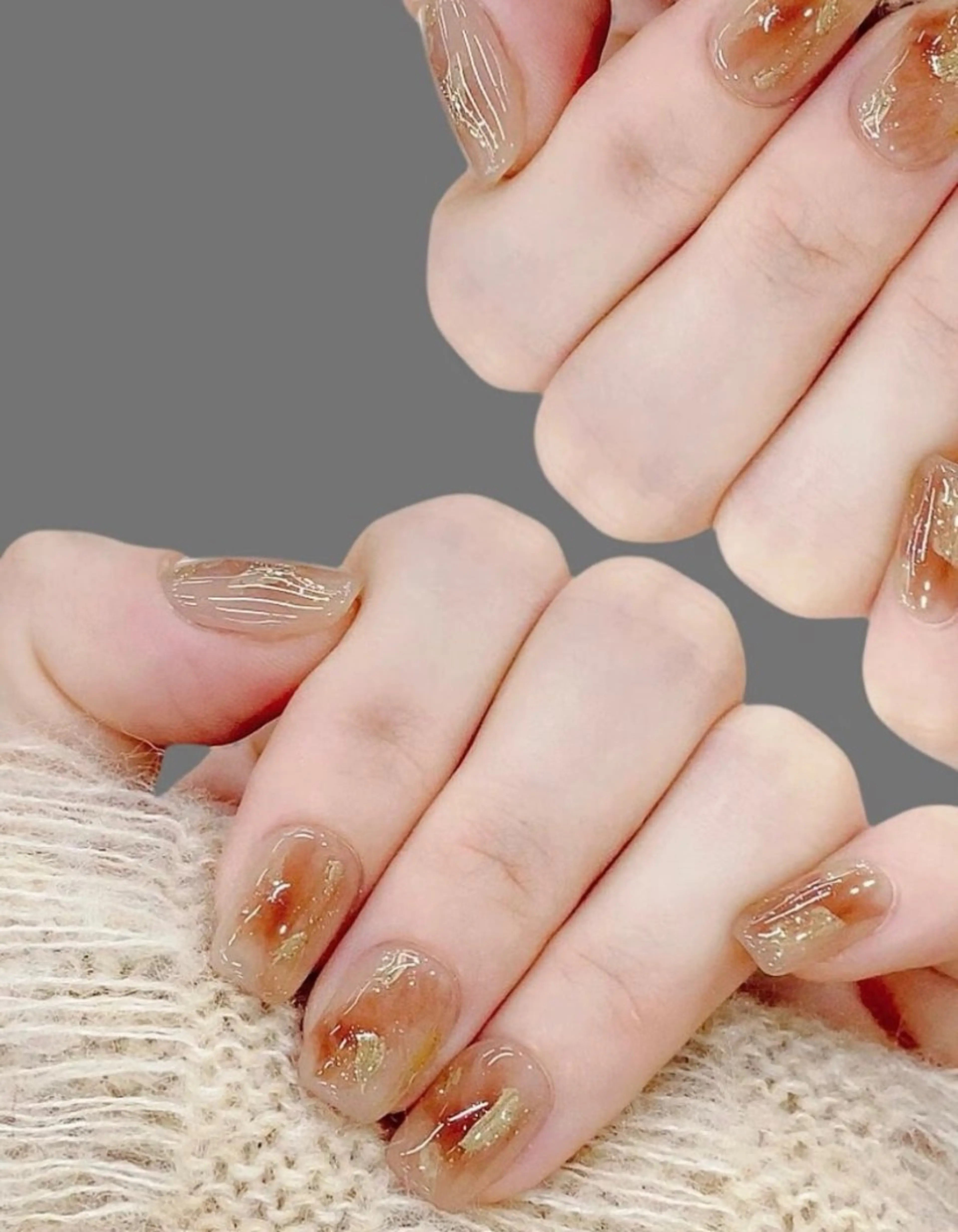 ネイル べっ甲ネイル フットネイル ゴールド マグネットネイル ミラーネイル ハンドネイル ハンドケア 大門浜松町 ネイルのネイルデザイン