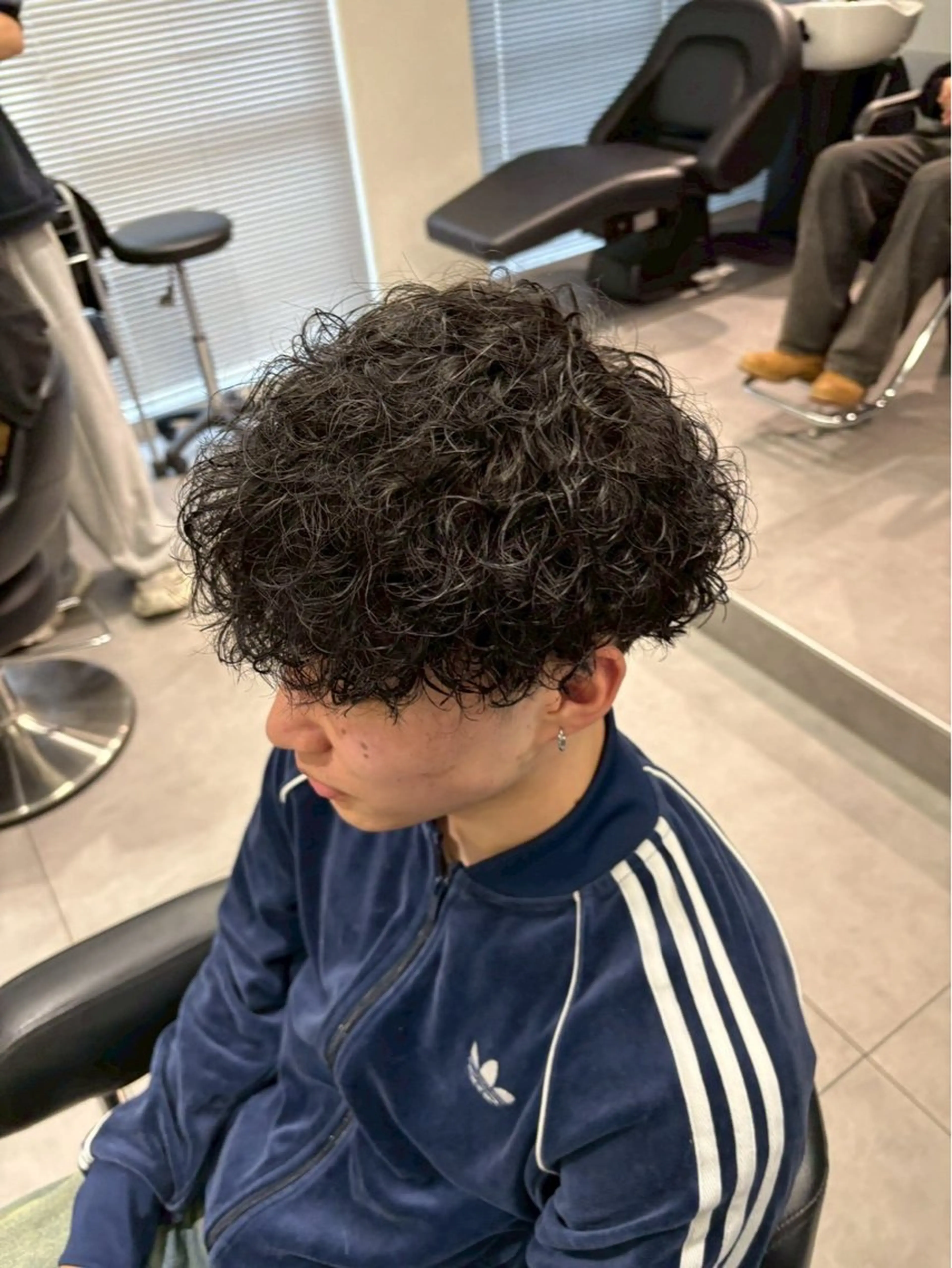 パーマ カット パーマ ✨メンズパーマ必見✨ 🫧メンズ専門ひびきのヘアスタイル