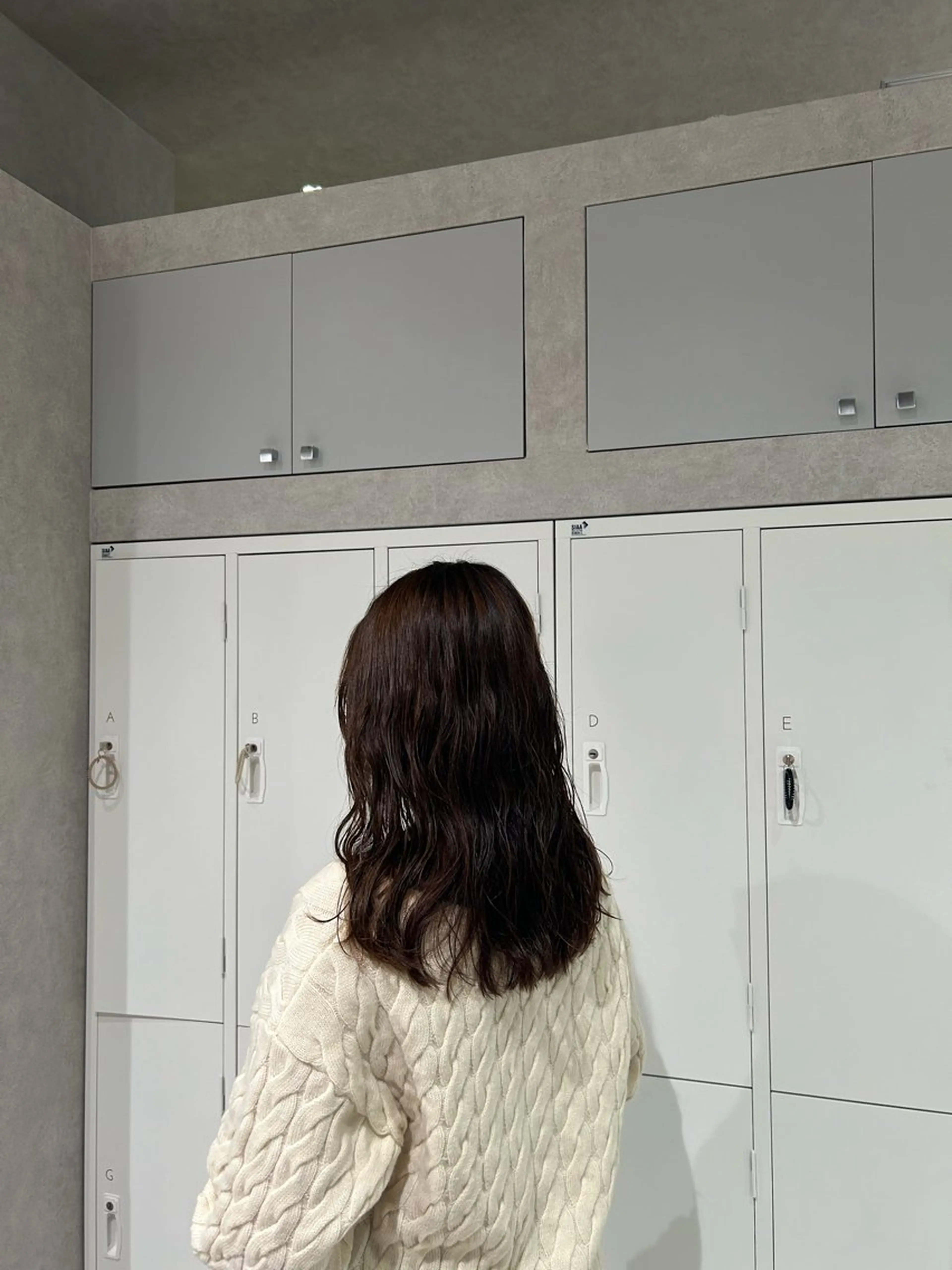 セミロング セミロングパーマ レイヤーカット やまぐち まなみのヘアスタイル