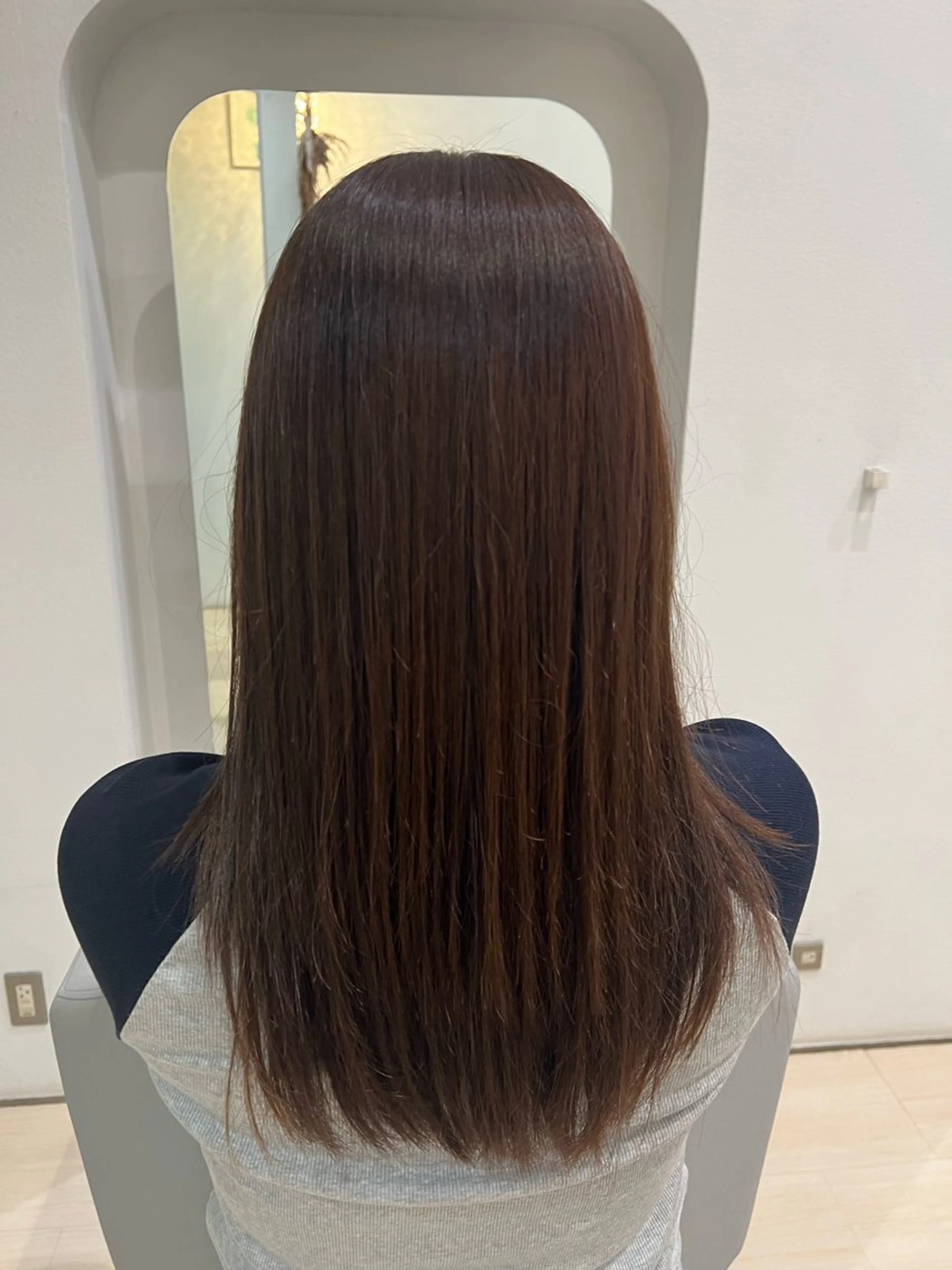 ミディアム カラー ヘアカラー 堀井 凌平のヘアスタイル