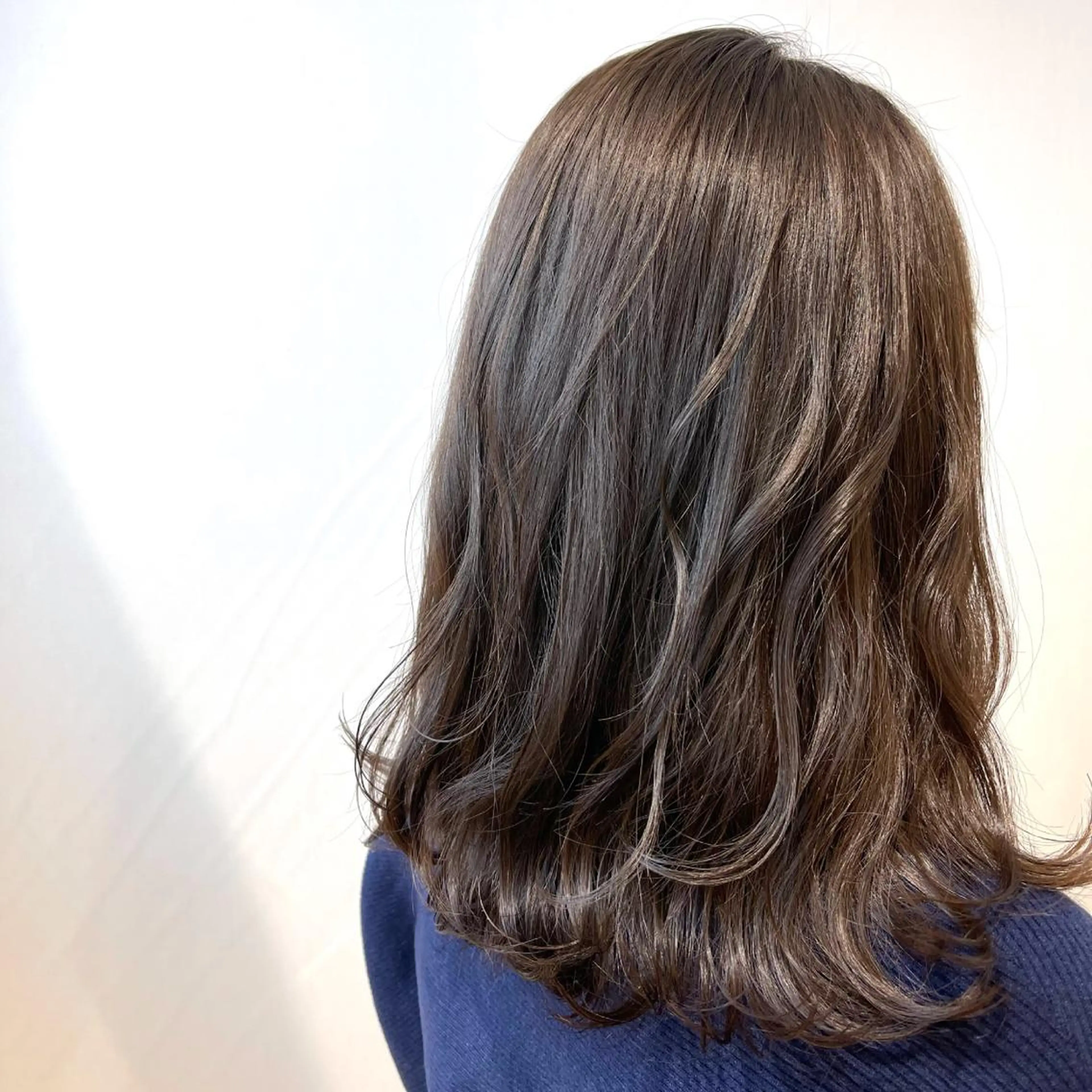 低ダメージで赤味消し♡ブリーチ無しダブルカラー&カット&トリートメントの写真