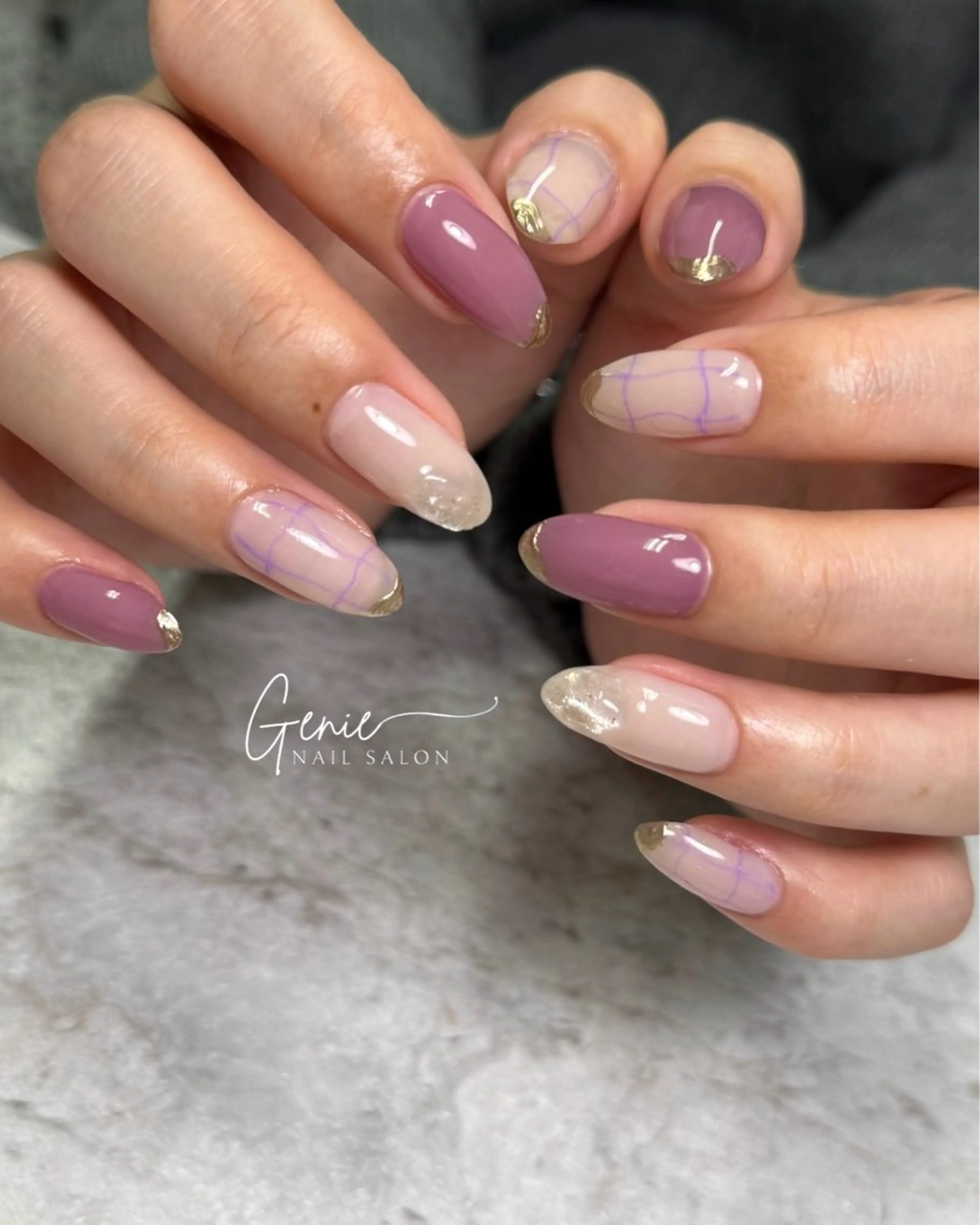 ネイル フットネイル ニュアンスネイル ハンドネイル Nail salon Genie所属・Nail salon Genieのネイルデザイン