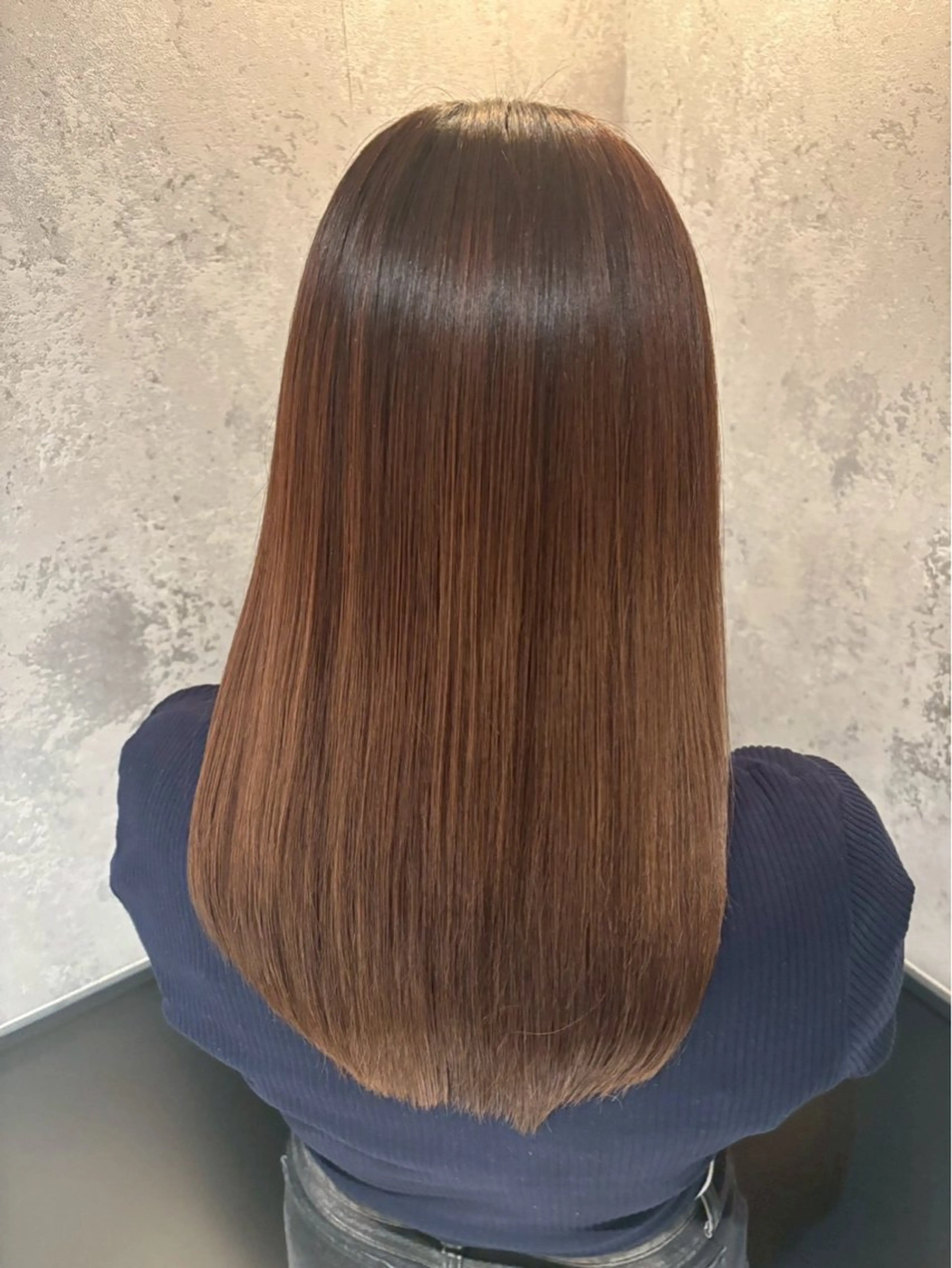 セミロング ボブ職人/メンズバレ イヤージュ職人のヘアスタイル