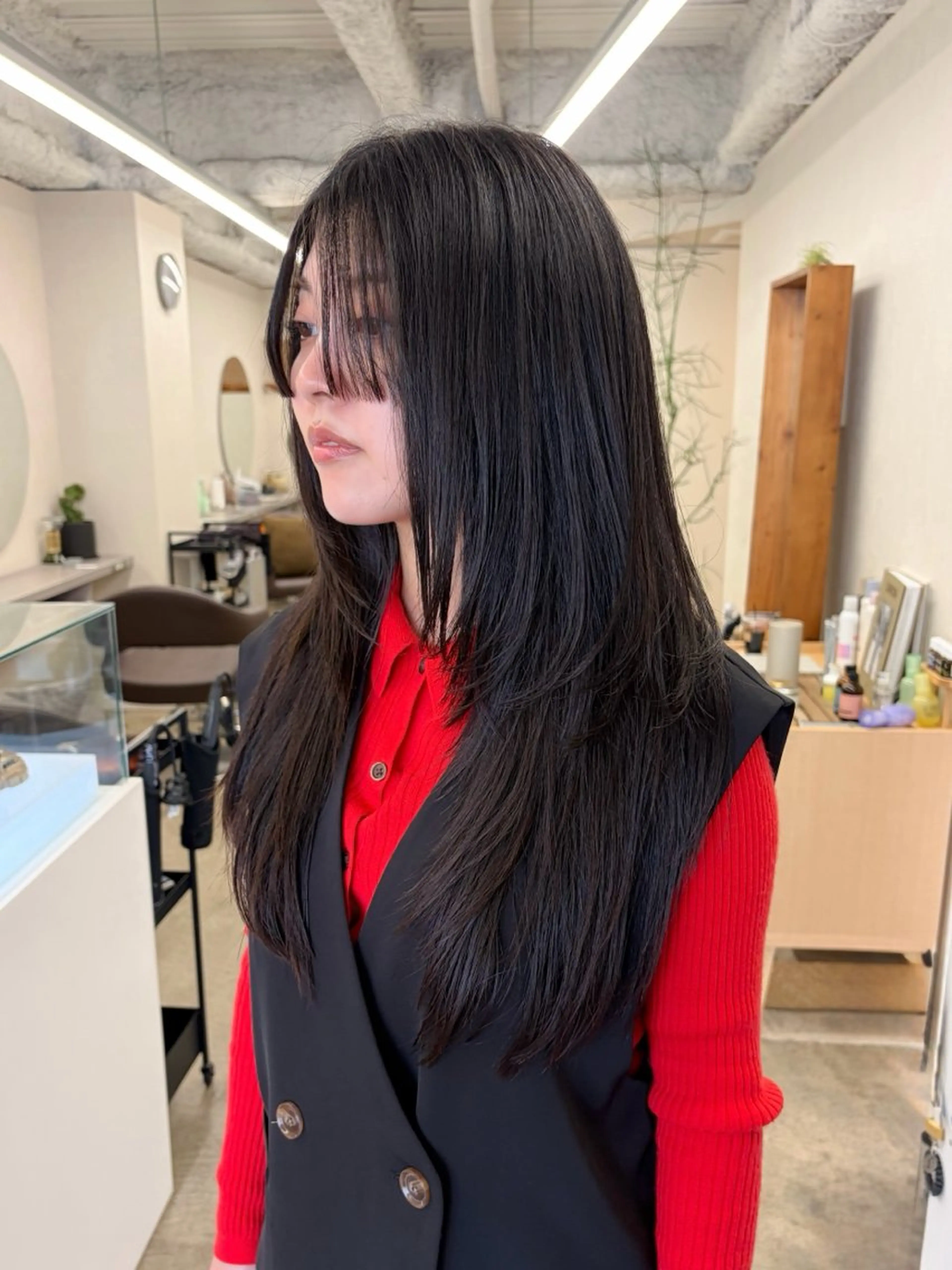 ロング カット トリートメント Kiji kannaのヘアスタイル