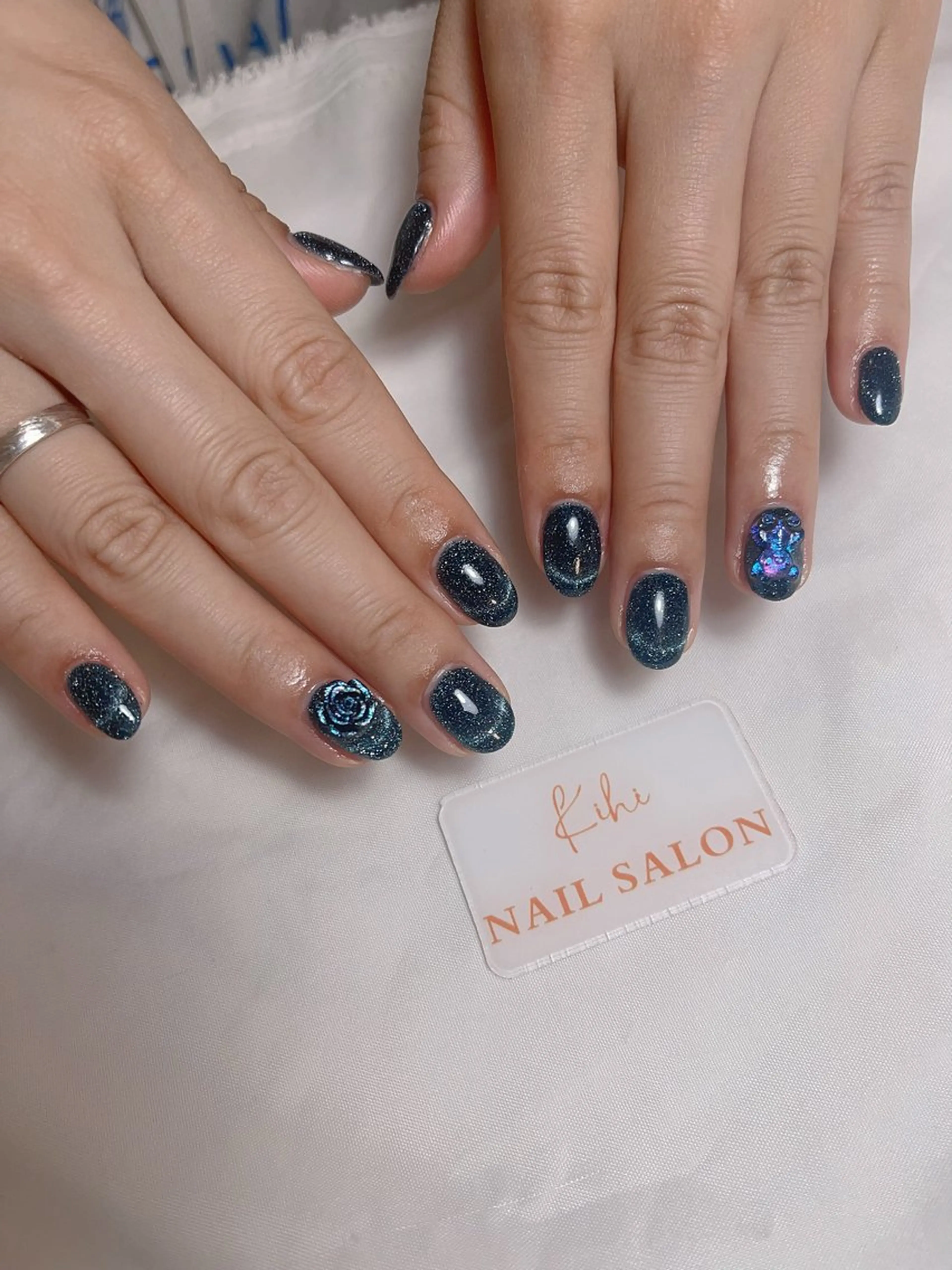 ネイル アートネイル フレンチネイル ジェルネイル グラデーション 韓国ネイル ハンドネイル 💕鈴木ユリ パラジェル/オフ無料のネイルデザイン