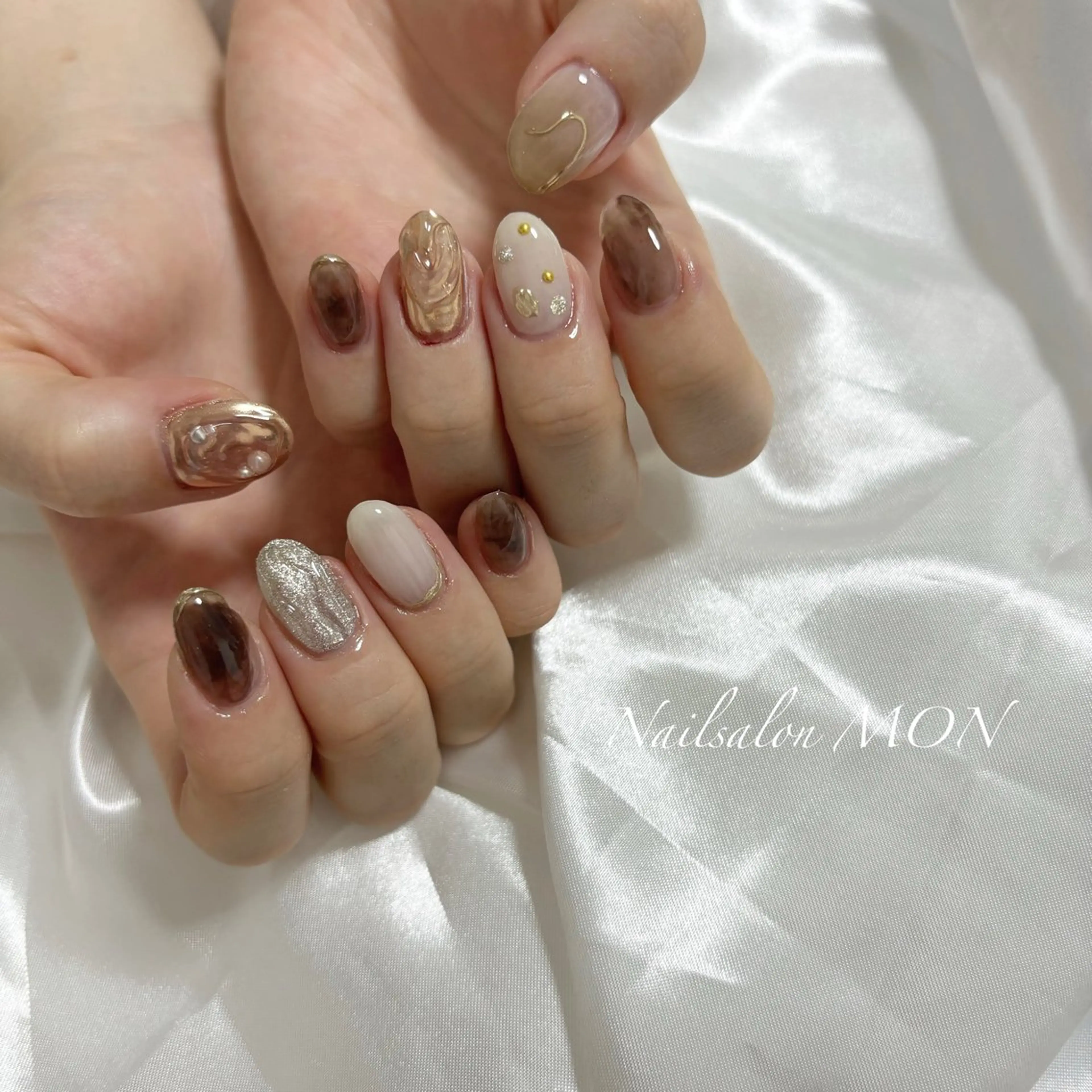 ネイル ハンドネイル Nailsalon MONのネイルデザイン