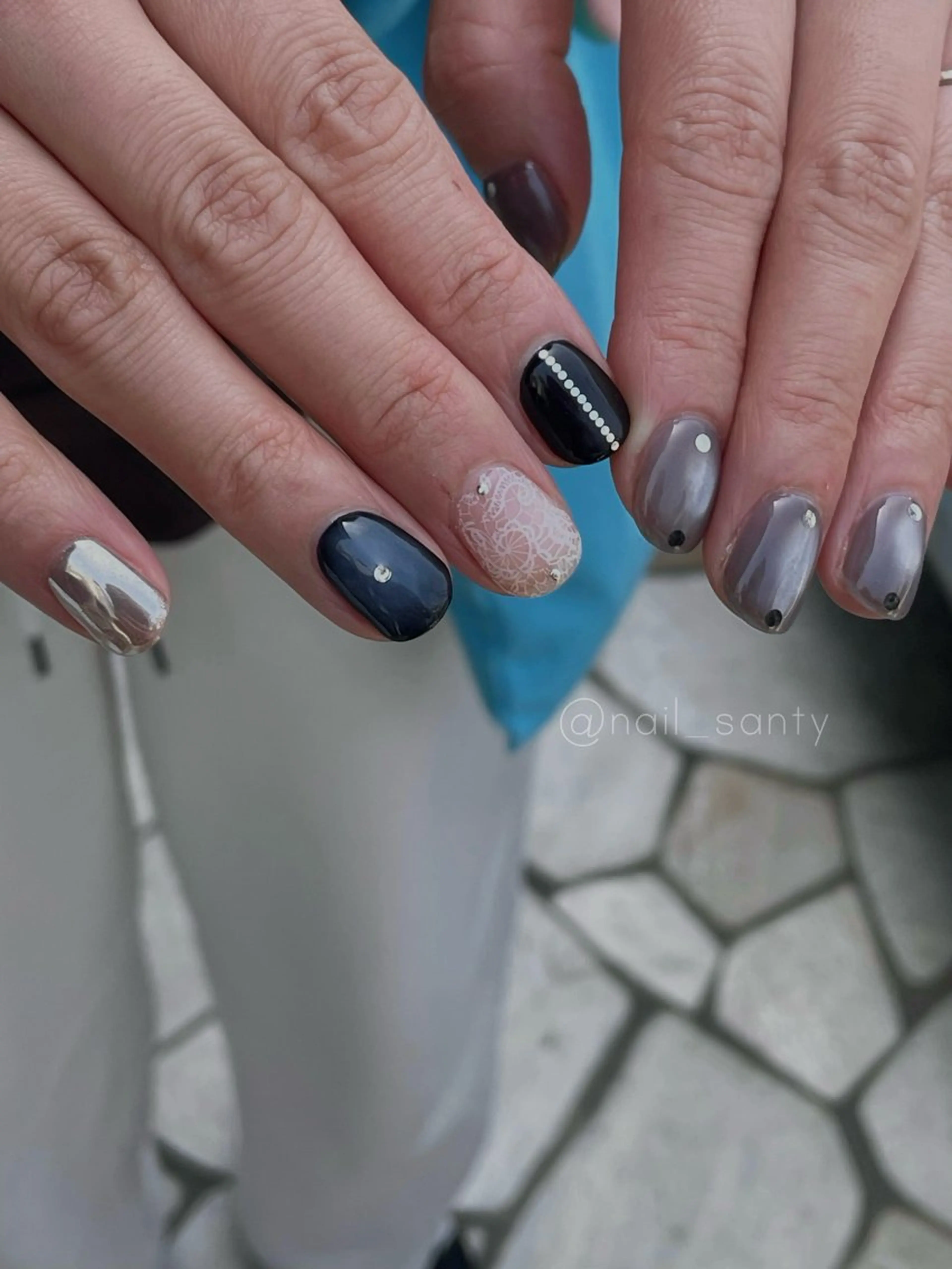 ネイル ハンドネイル Nailsalon Santy.のネイルデザイン
