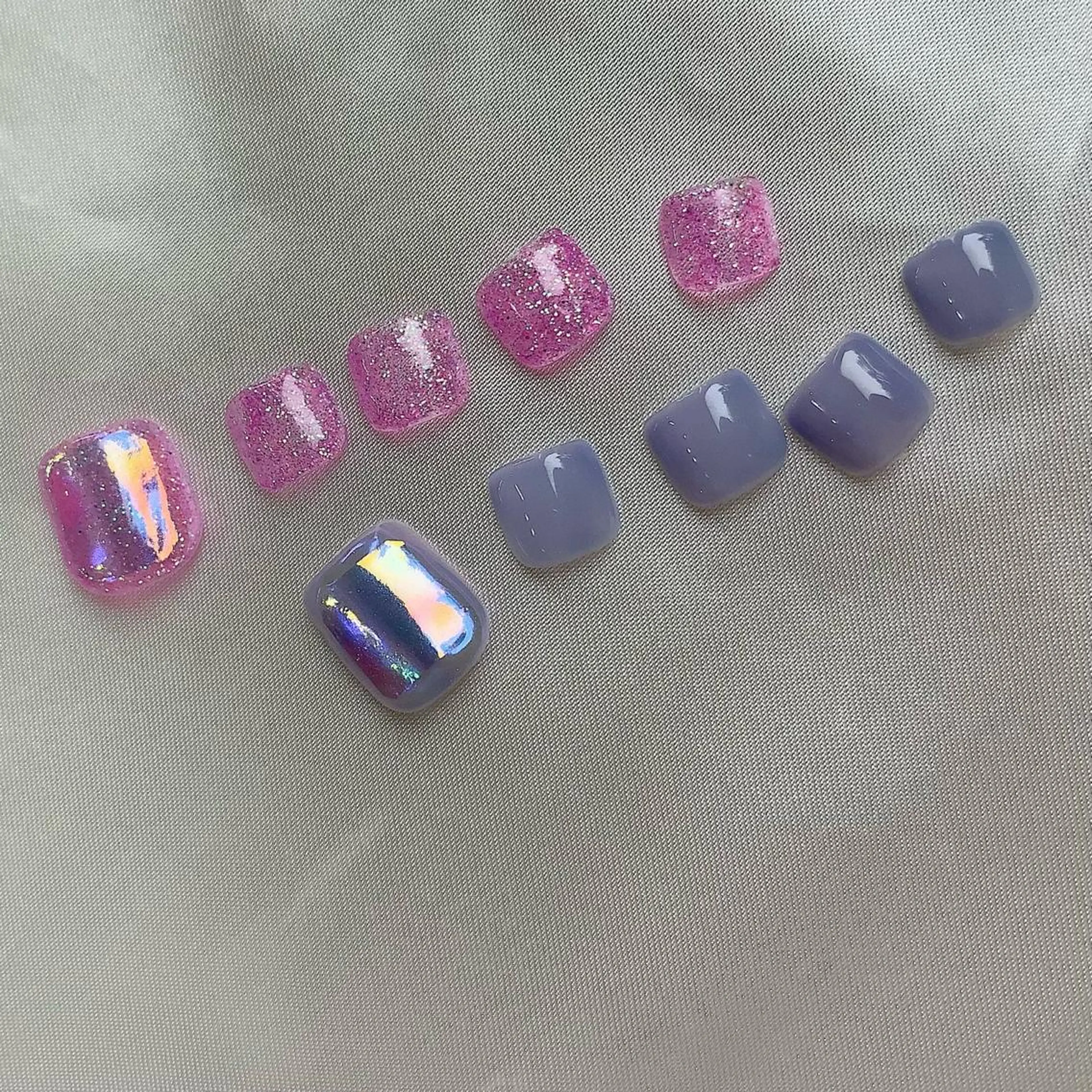 ネイル フットネイル 山田 真里のネイルデザイン