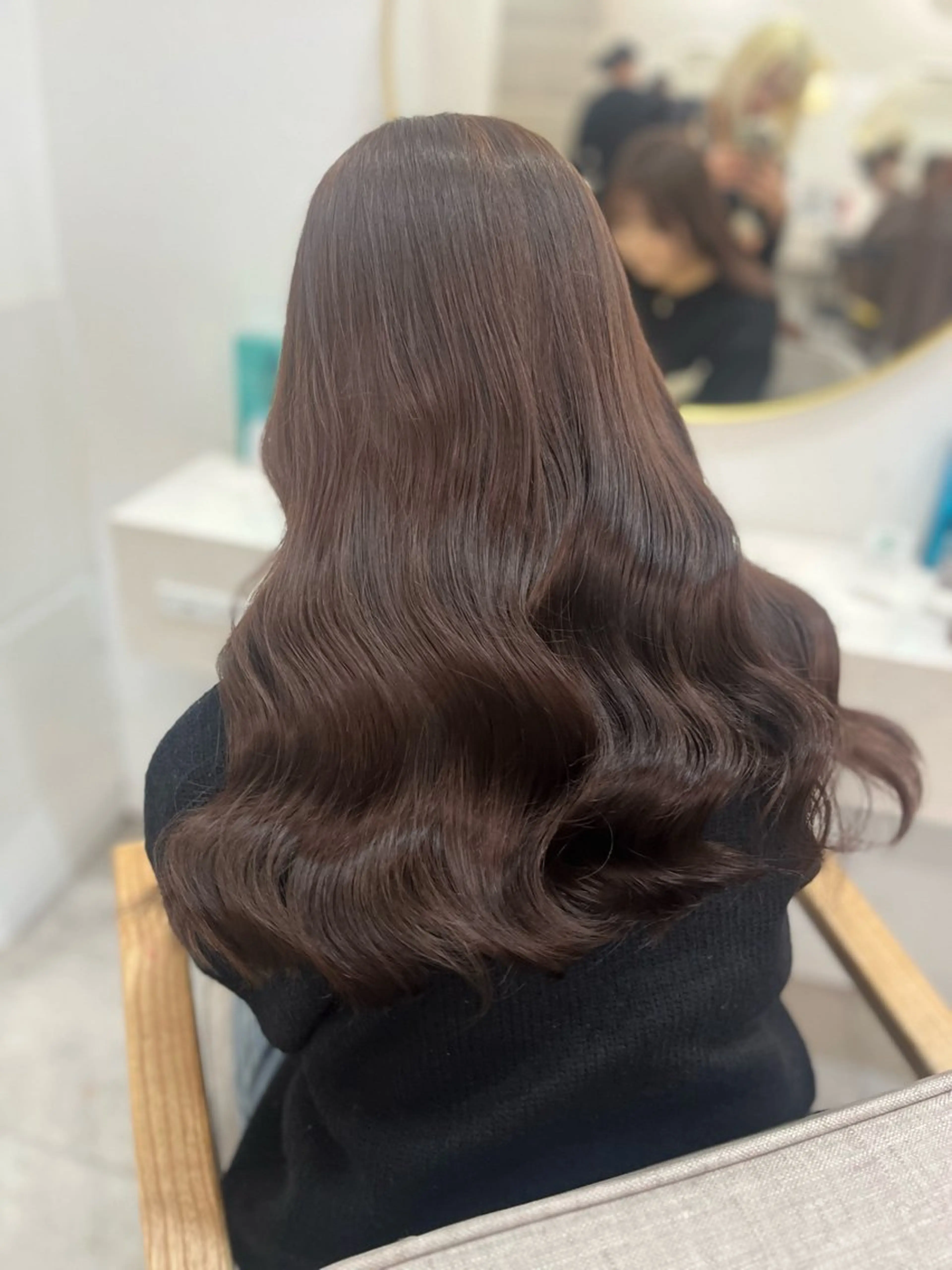 ロング カラー ヘアアレンジ ヘアセット himari/縮毛 矯正/熊谷のヘアスタイル