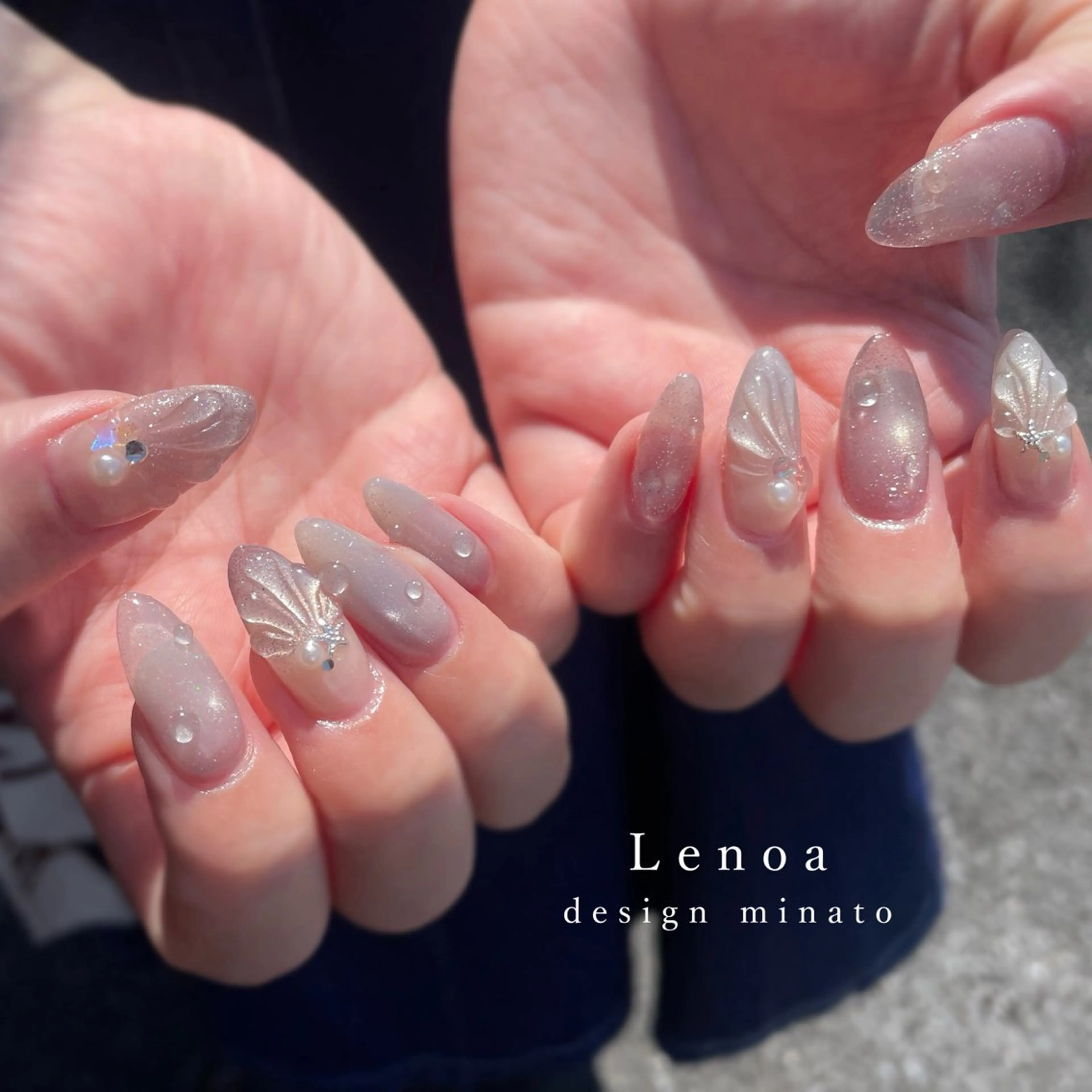 ネイル ハンドネイル Lenoa minatoのネイルデザイン