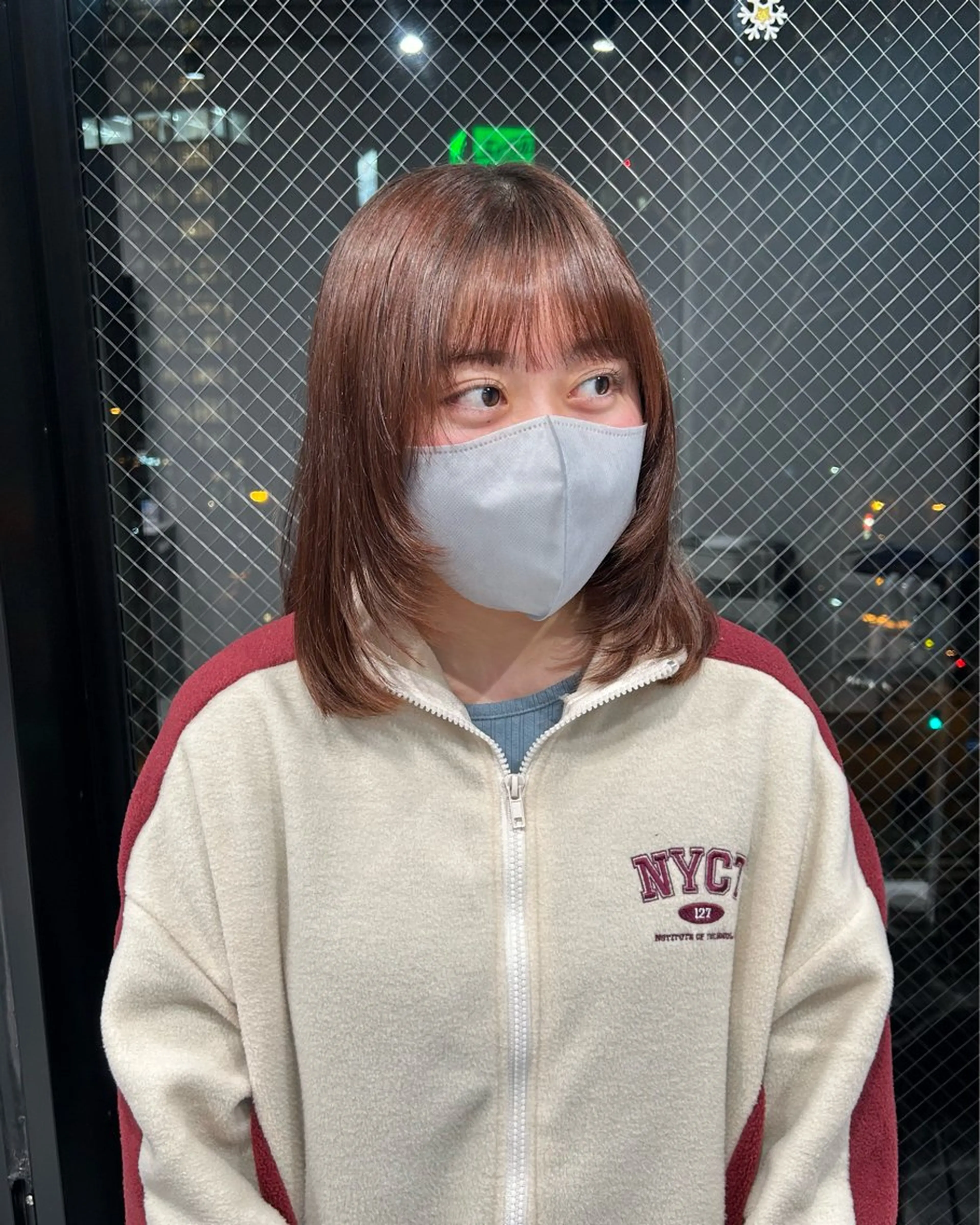 ミディアム ボブレイヤー ボブ レイヤーカット 寺川留以 /カットモデル募集中のヘアスタイル