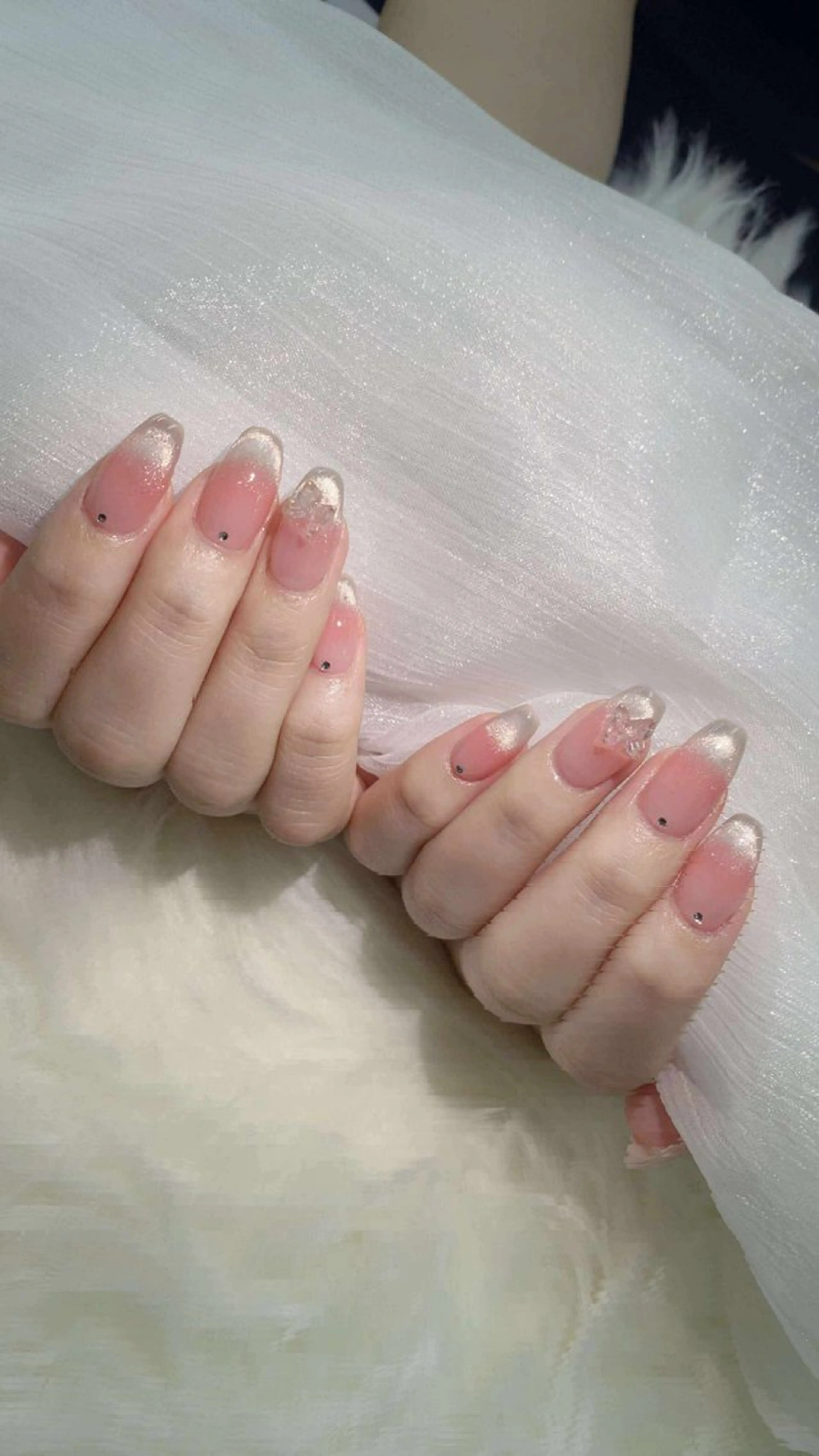 ネイル ハンドネイル ハンドケア Hara Nail 【パラジェル使用】のネイルデザイン