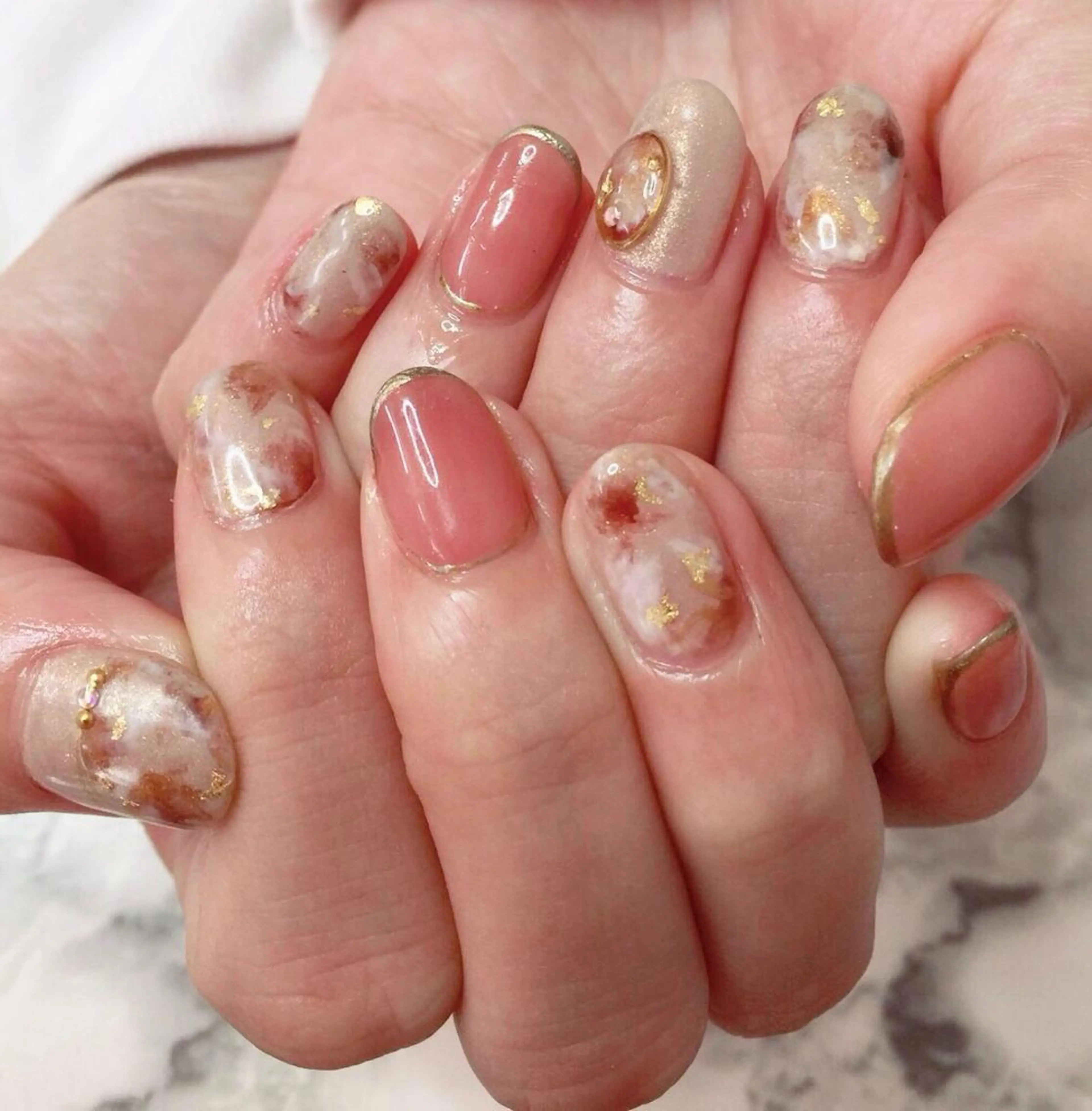 ネイル juedi nail(木曜日のネイル)所属・juedi nail 〜木曜日のネイル〜のネイルデザイン