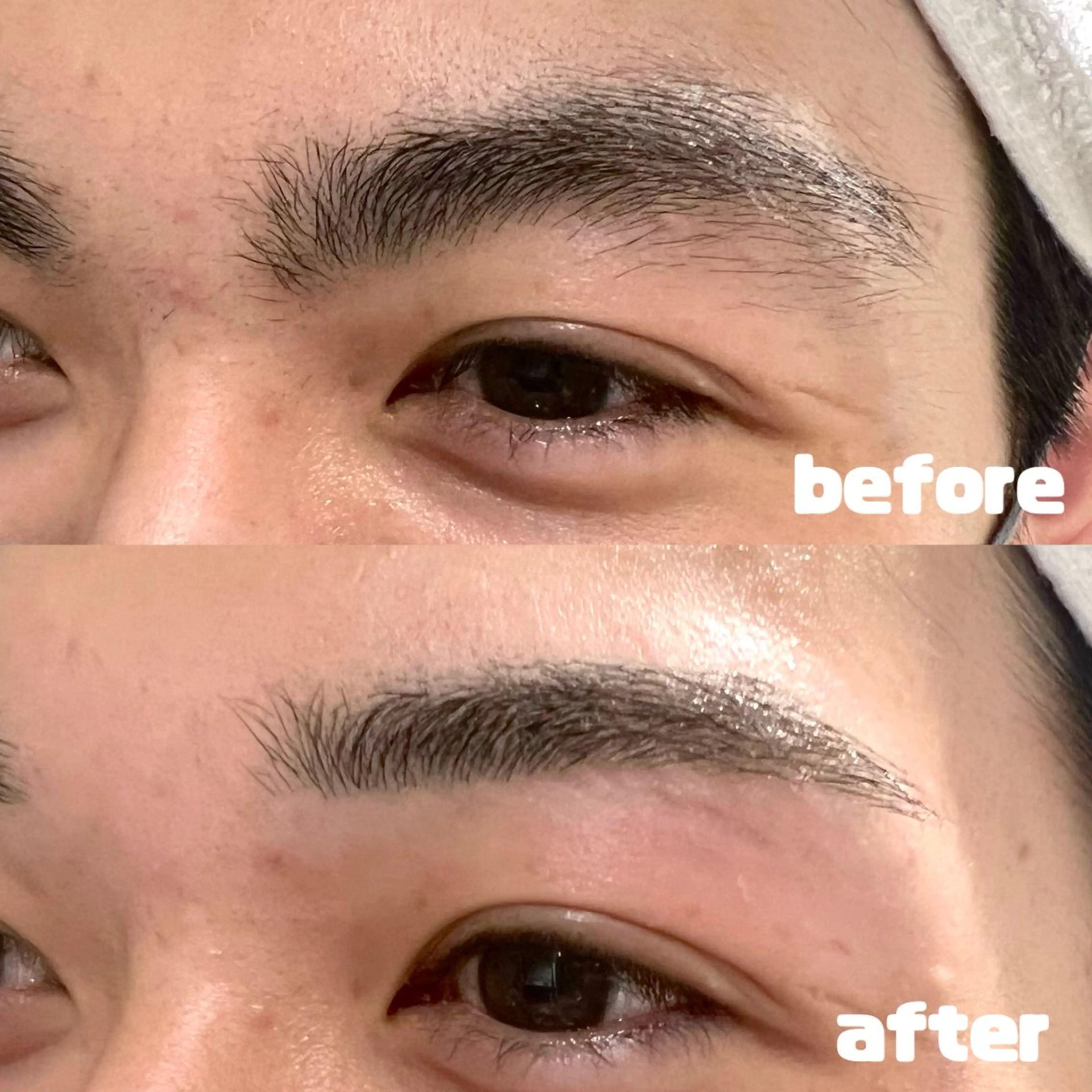 メンズ アイブロウ ワックス脱毛 眉カット その他(アイブロウ) litva 鏡ほのかの眉毛・アイブロウイメージ