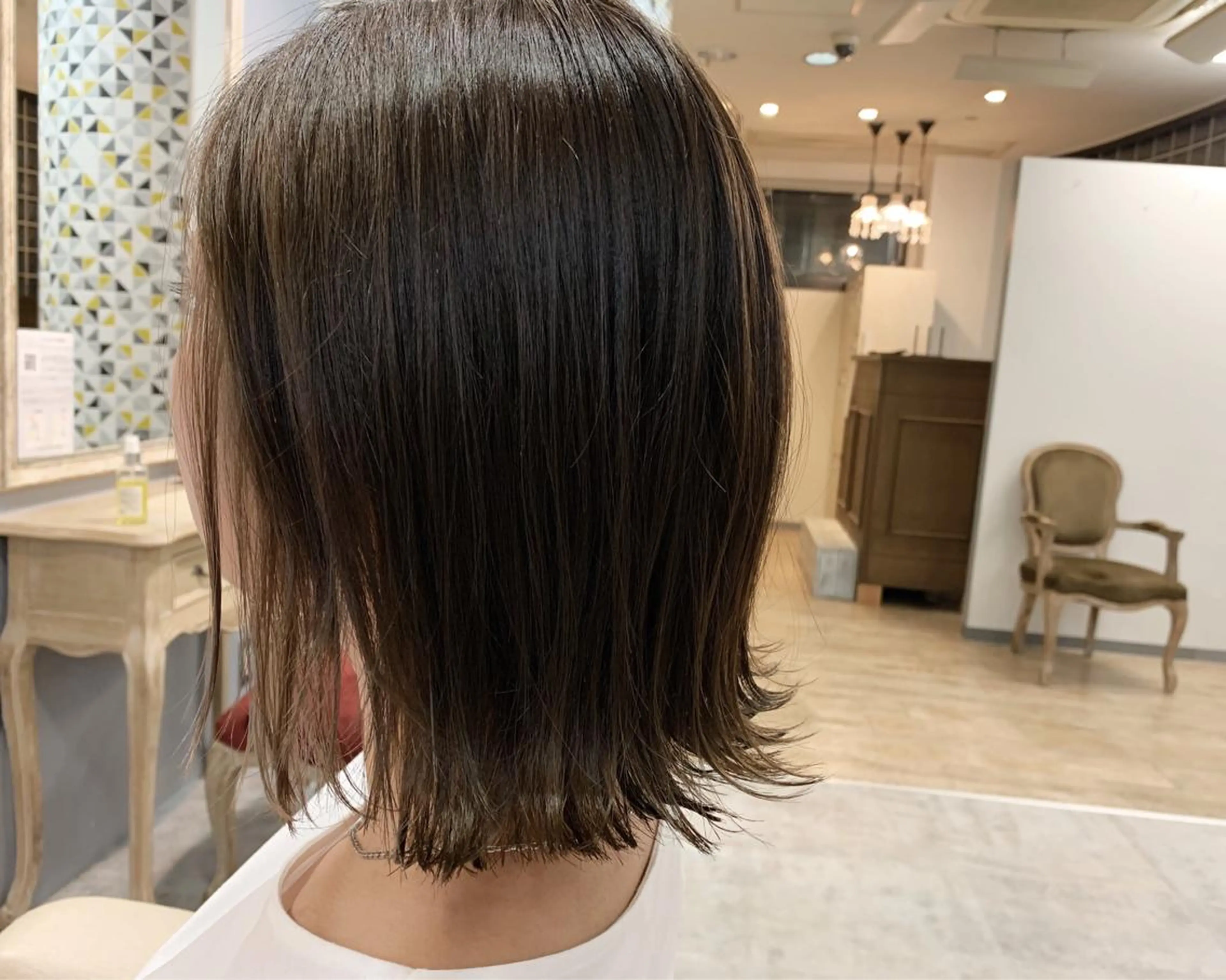 ショート カット ヘアカラー トリートメント 森 隆司のヘアスタイル