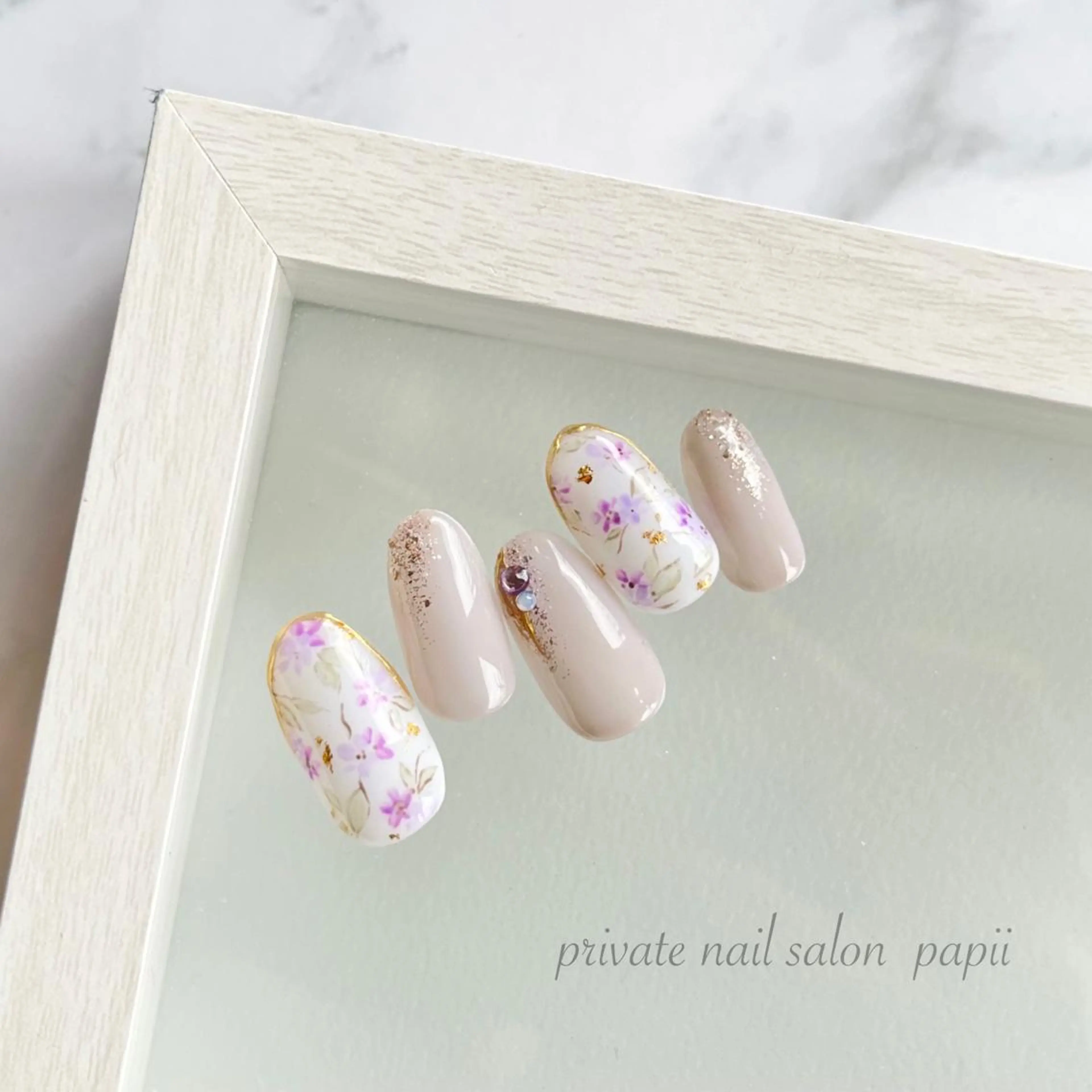 ネイル ハンドネイル private nail salon papii所属・papii☆ kurodaのネイルデザイン