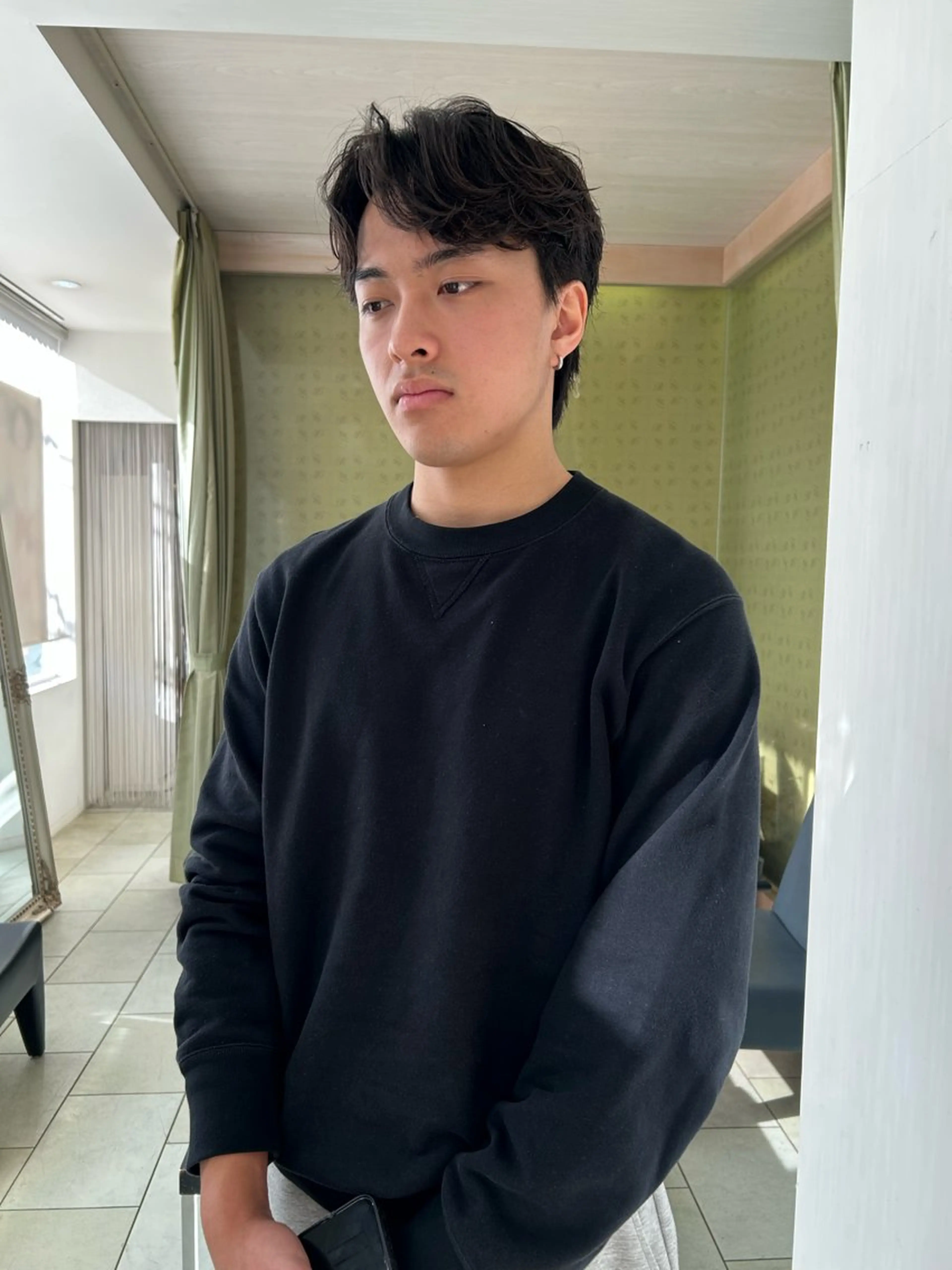 ショート パーマ カット パーマ 似合わせパーマ/ メンズパーマ/しゅうのヘアスタイル