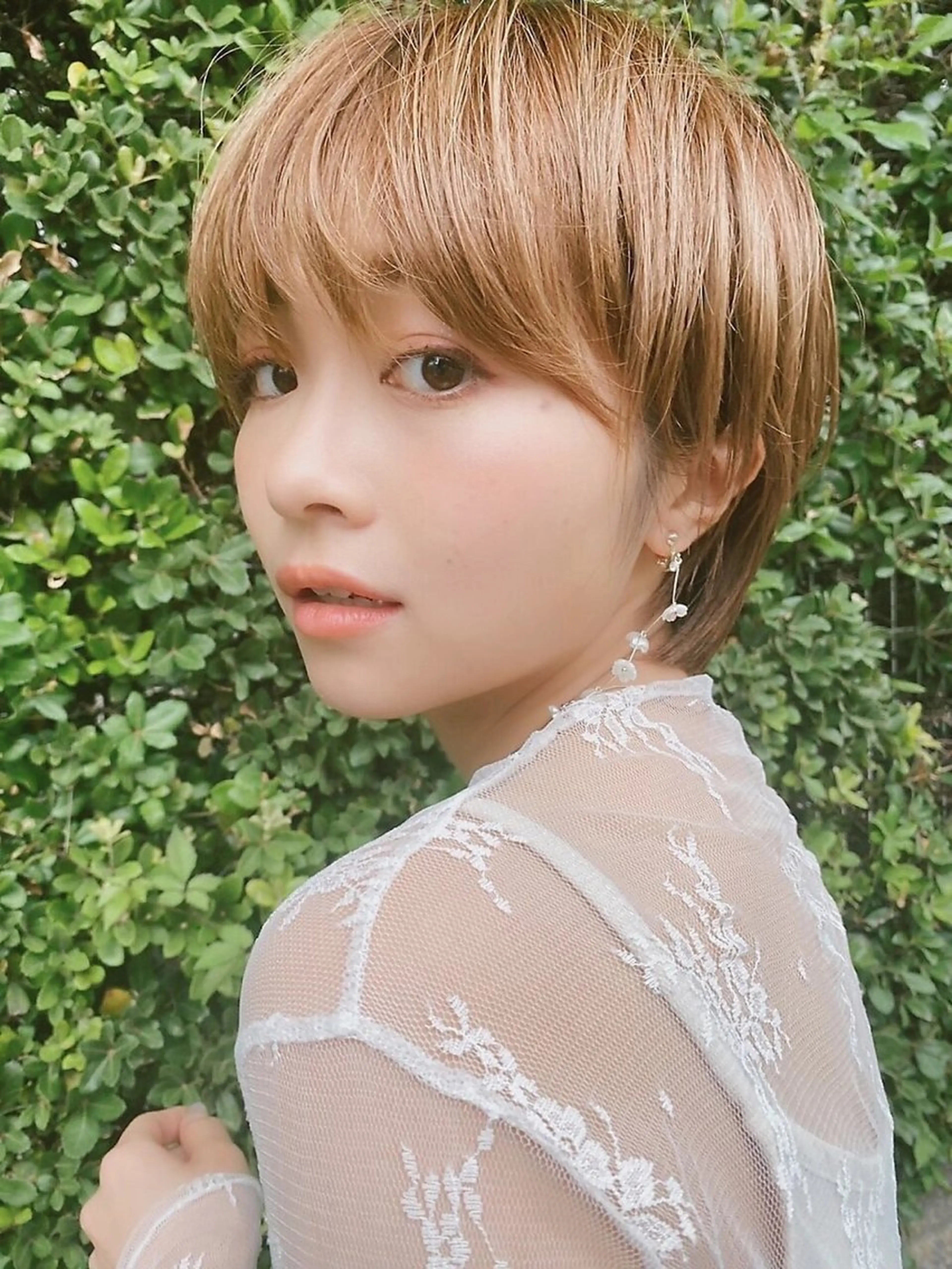 ショート MOMO💞🦩 カラーモデル💞🦩のヘアスタイル