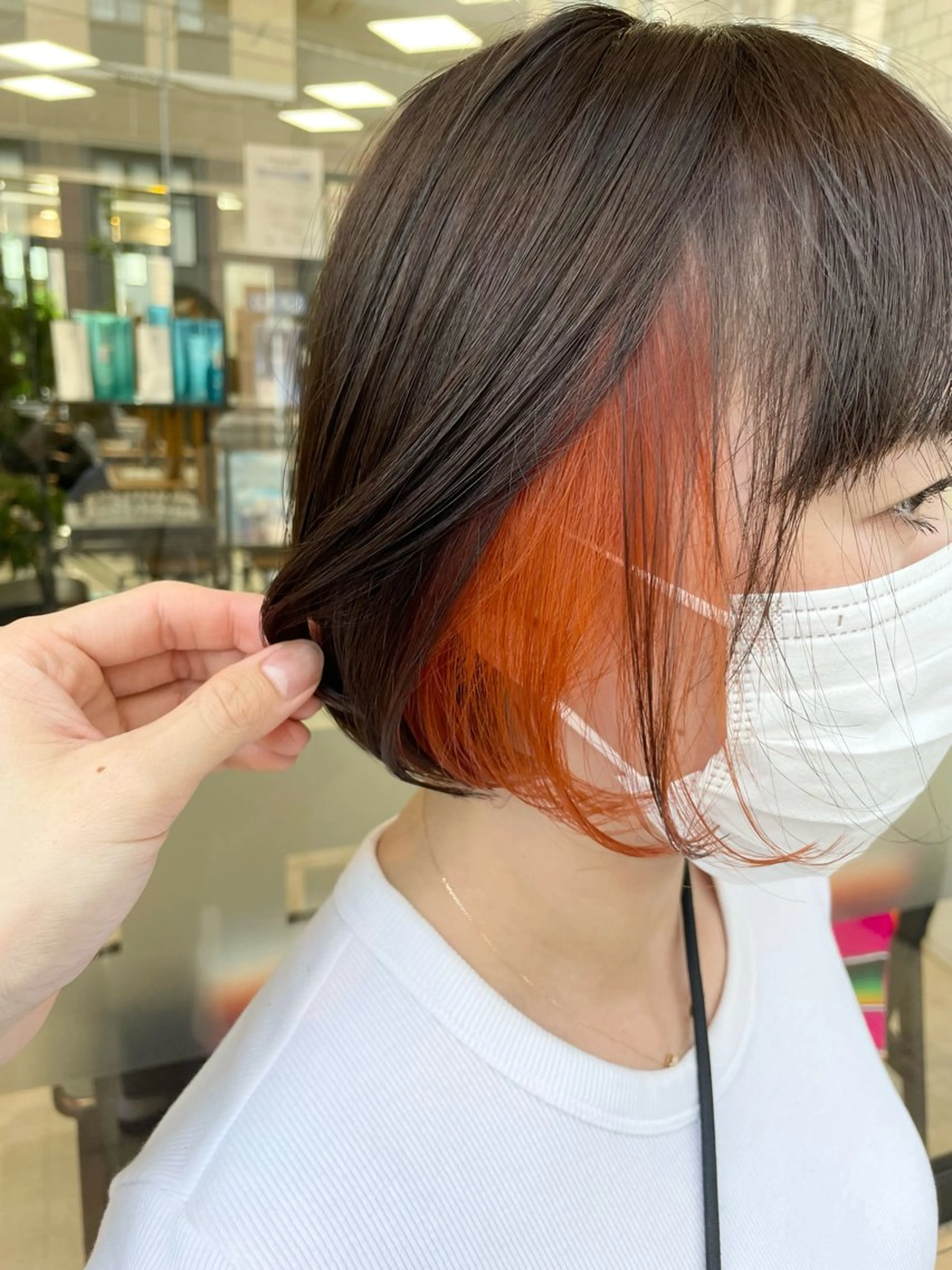 ショート インナーカラー/ ブリーチ/ことねのヘアスタイル