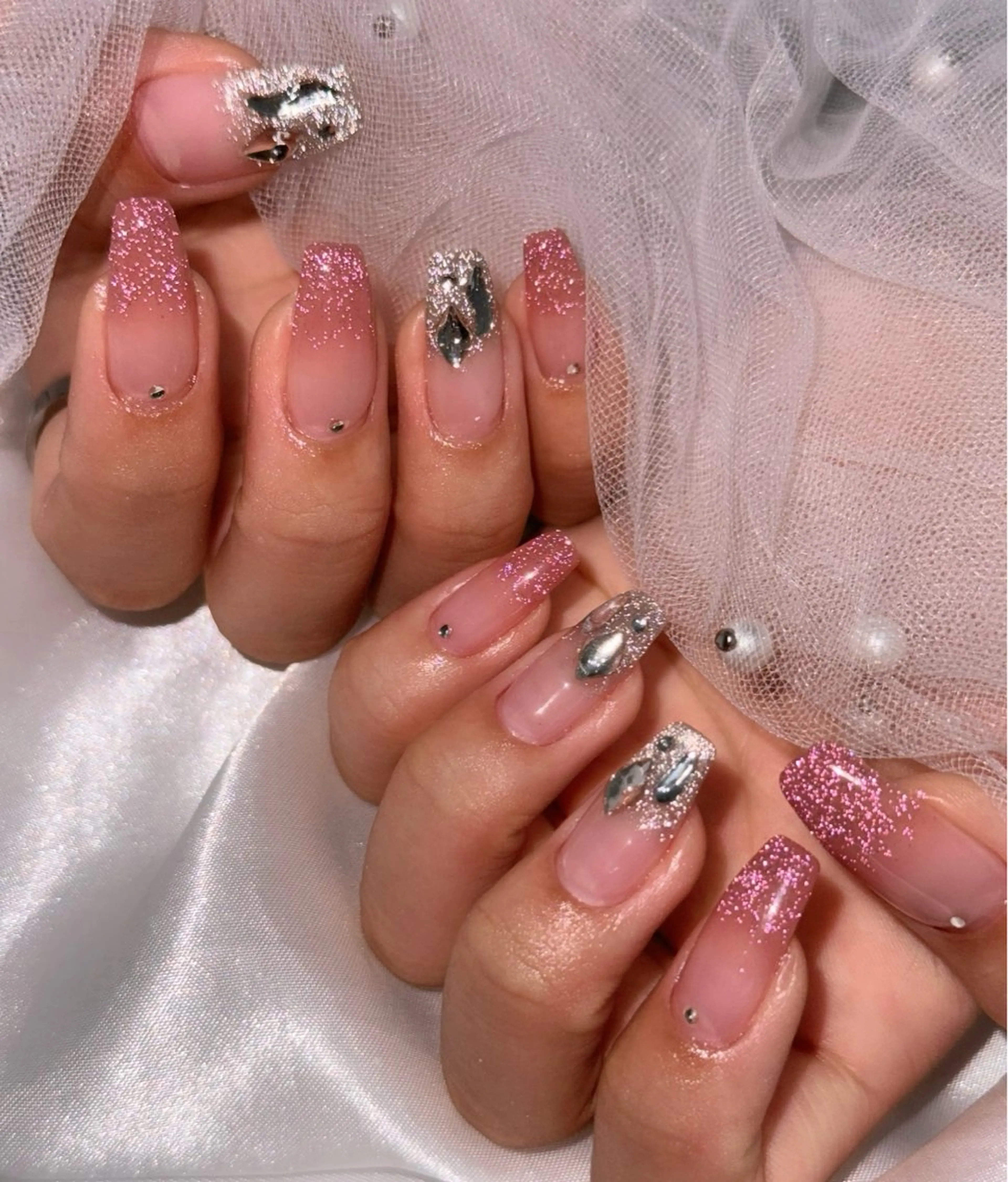 パーマ ハンドネイル ak nail .のネイルデザイン